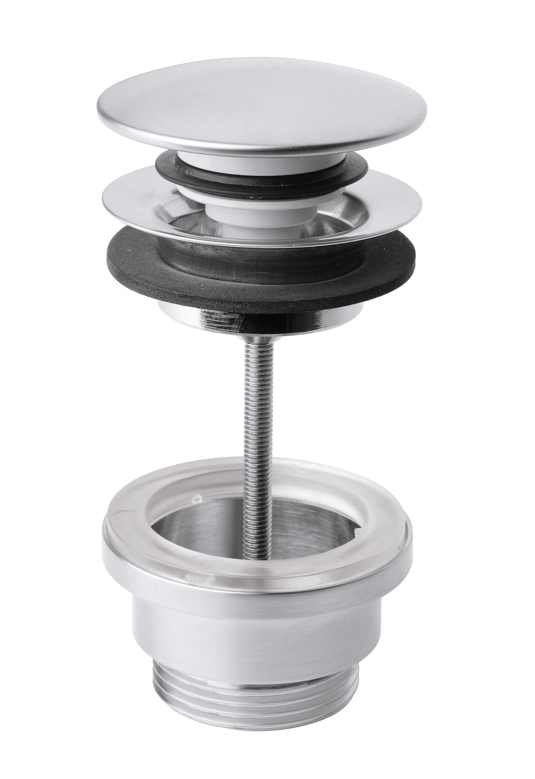 “Click-Clack" washbasin drain G1"1/4, universal model