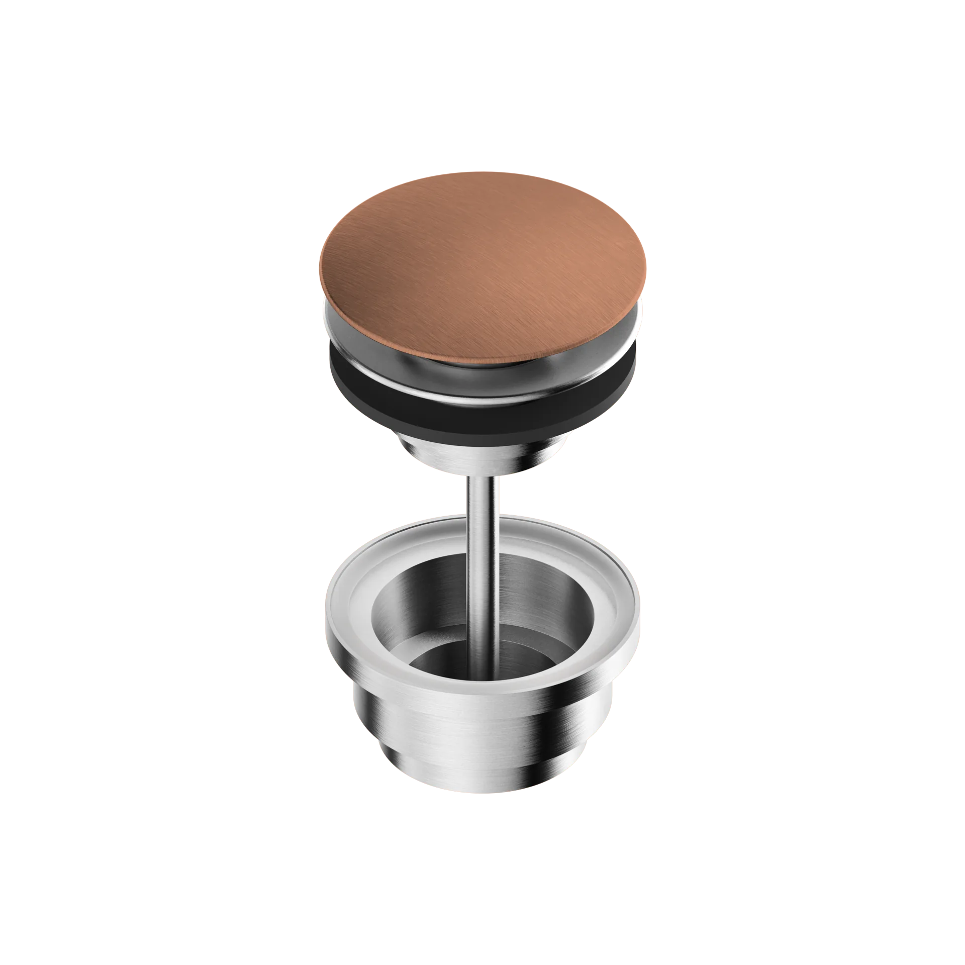 “Click-Clack" washbasin drain G1"1/4, universal model