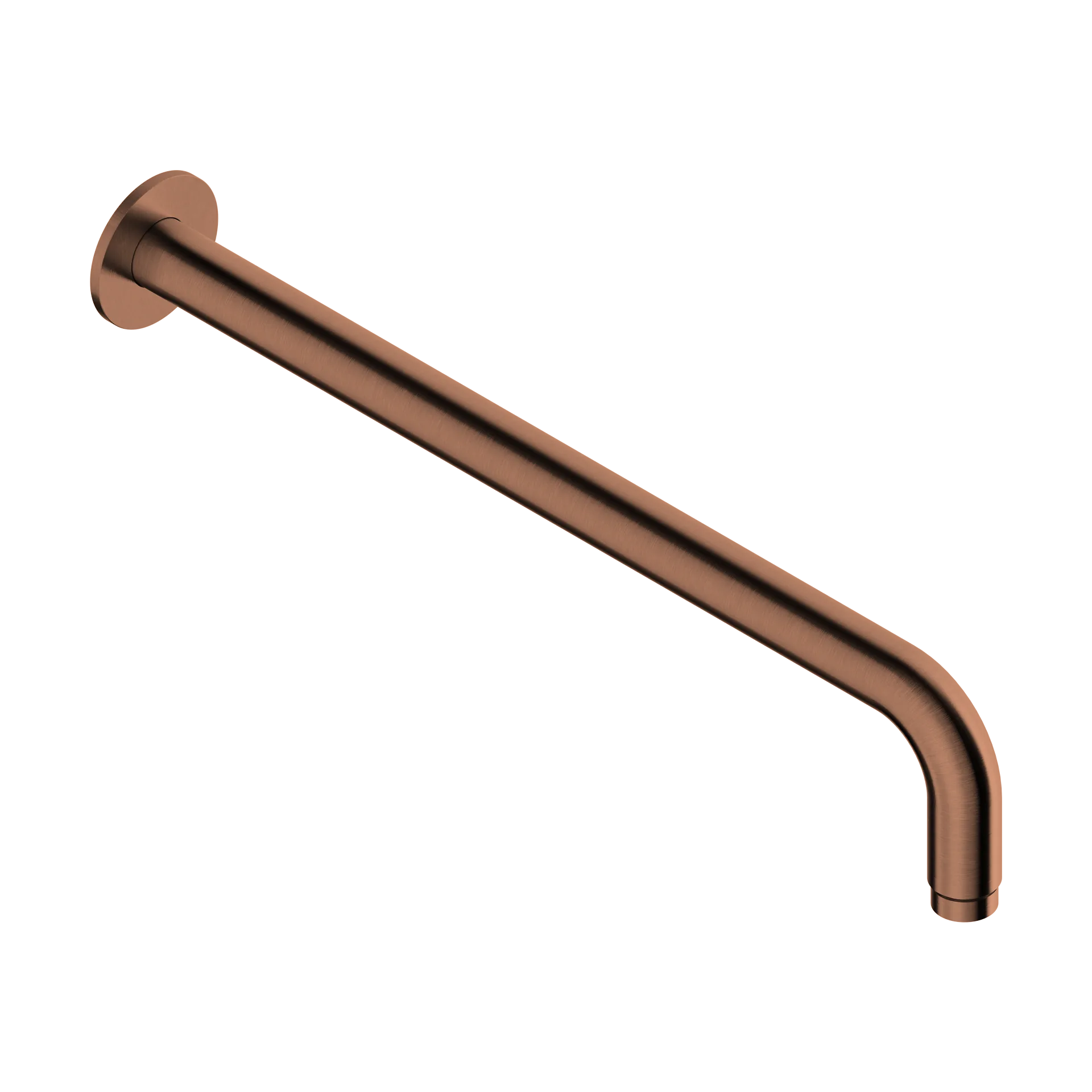 35 cm wall shower arm in 316L stainless steel