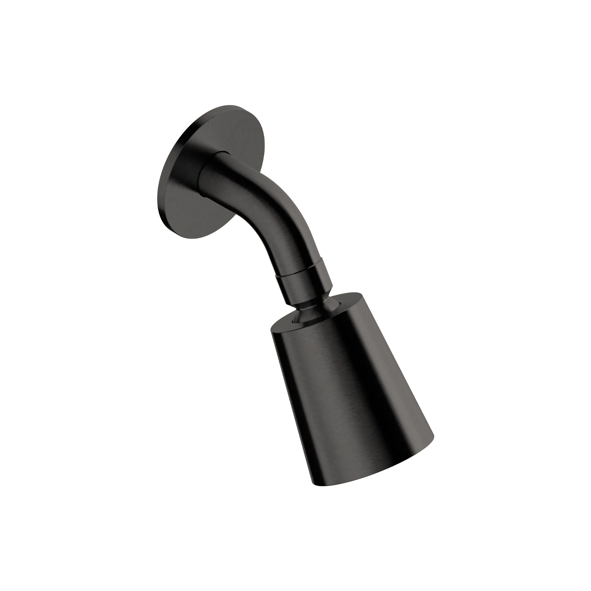60 mm adjustable “bell” wall shower head in 316L stainless steel