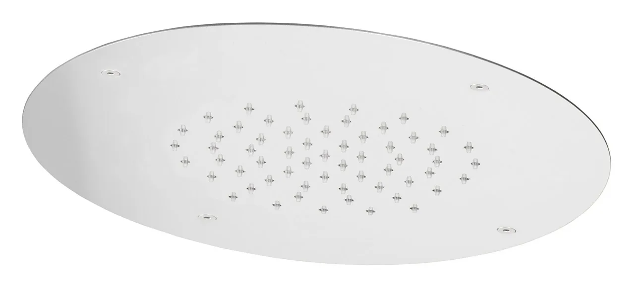 300 mm round recessed shower head in stainless steel