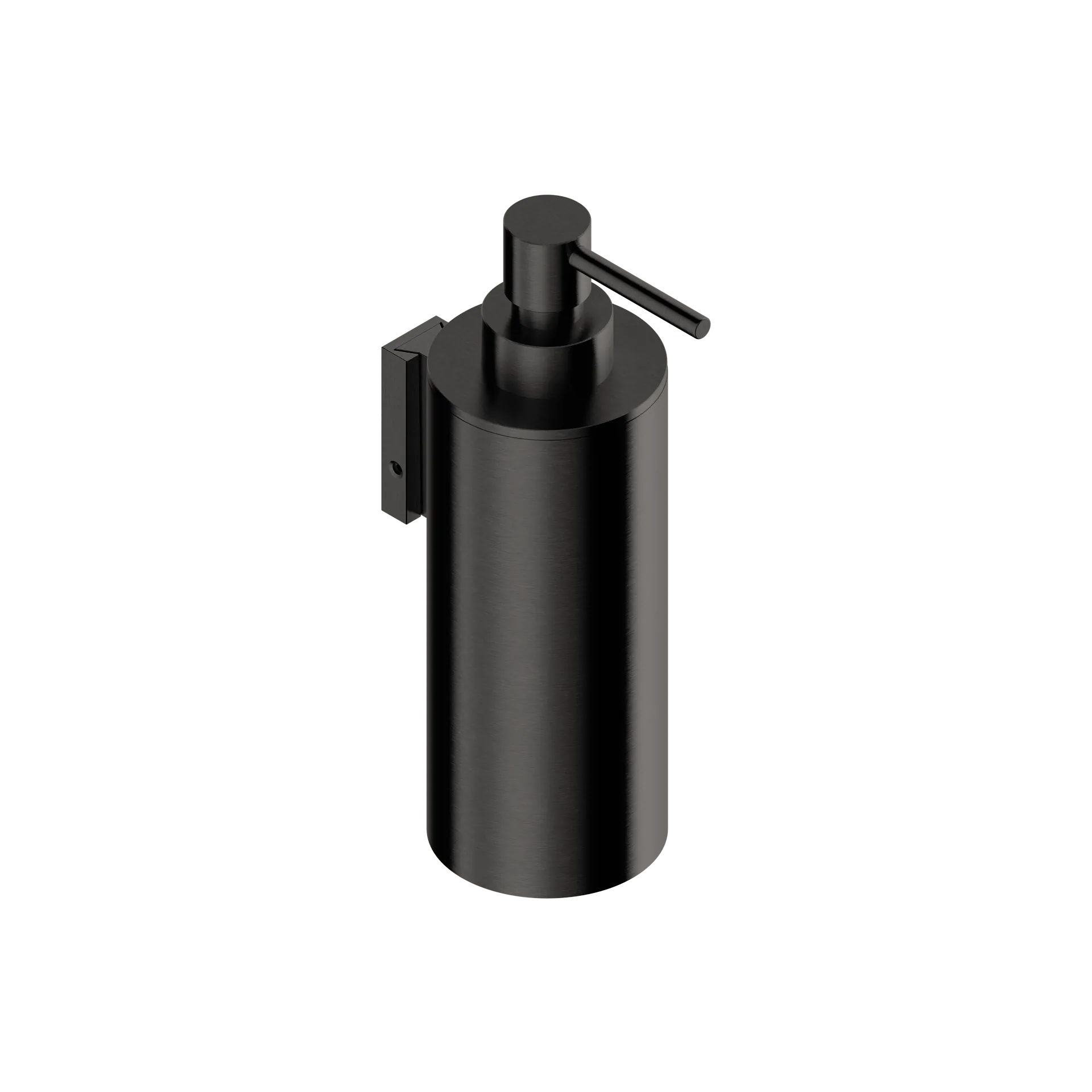 Wall-mounted soap dispenser in 316L stainless steel