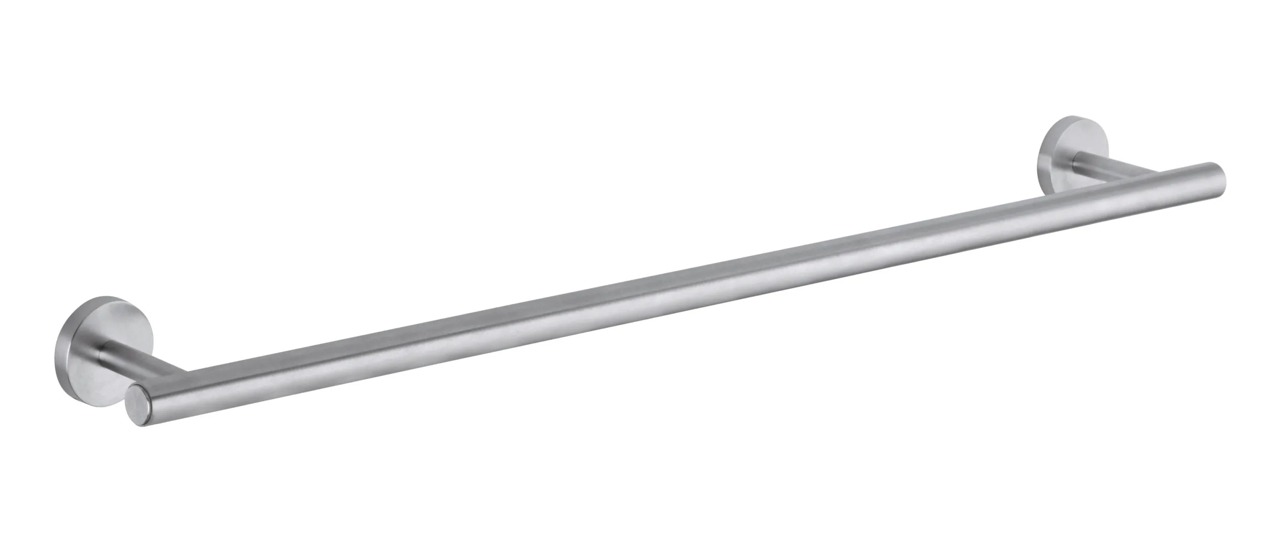 60 cm long towel rail in 316L stainless steel.