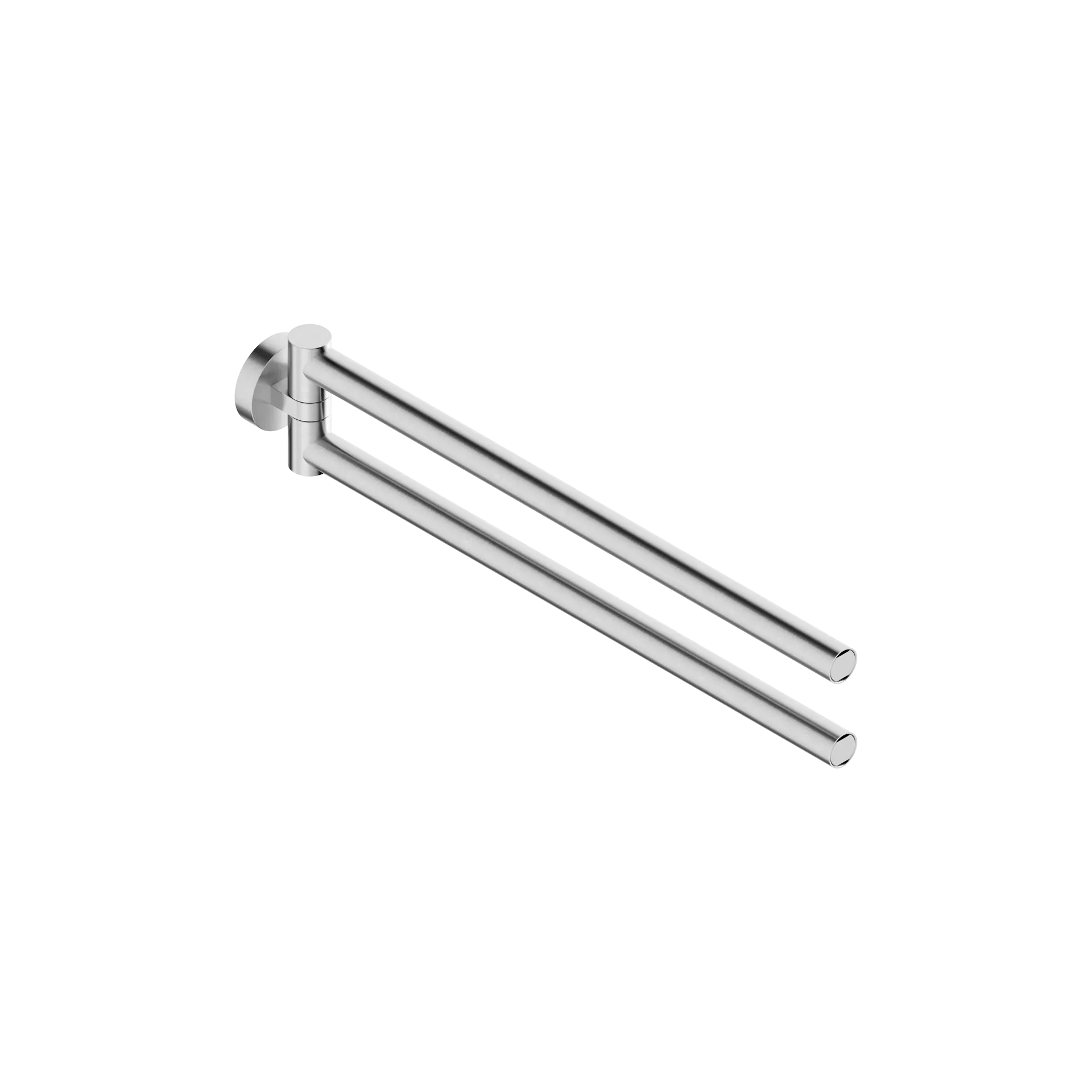 34 cm swivel towel rail in 316L stainless steel