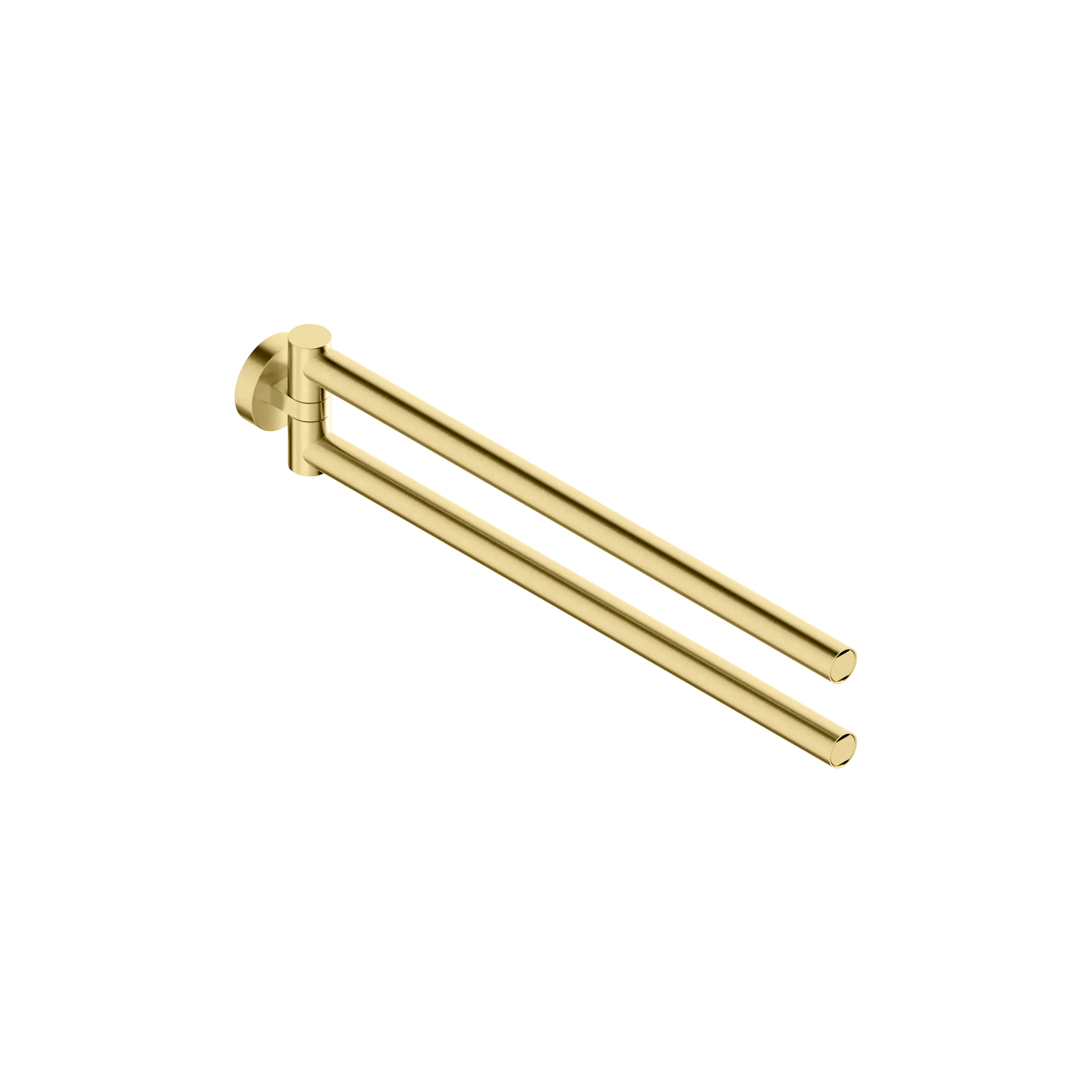 34 cm swivel towel rail in 316L stainless steel