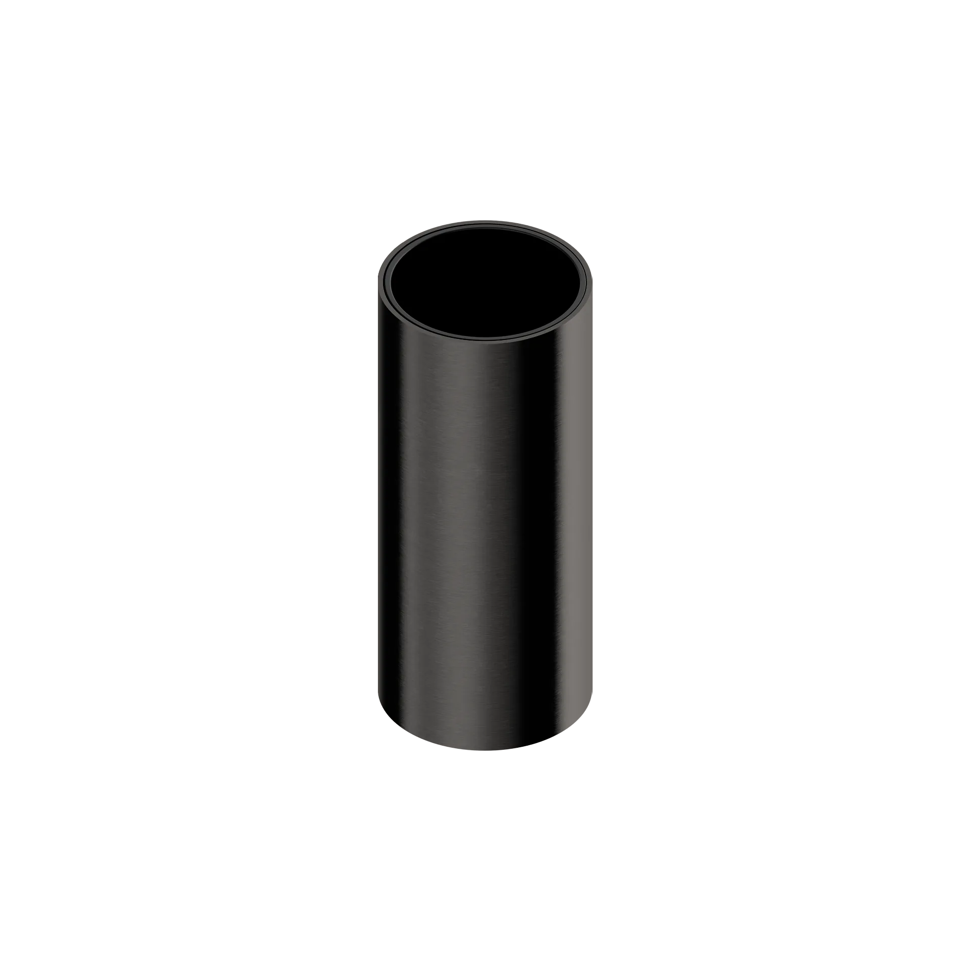 Countertop toothbrush tumbler in 316L stainless steel