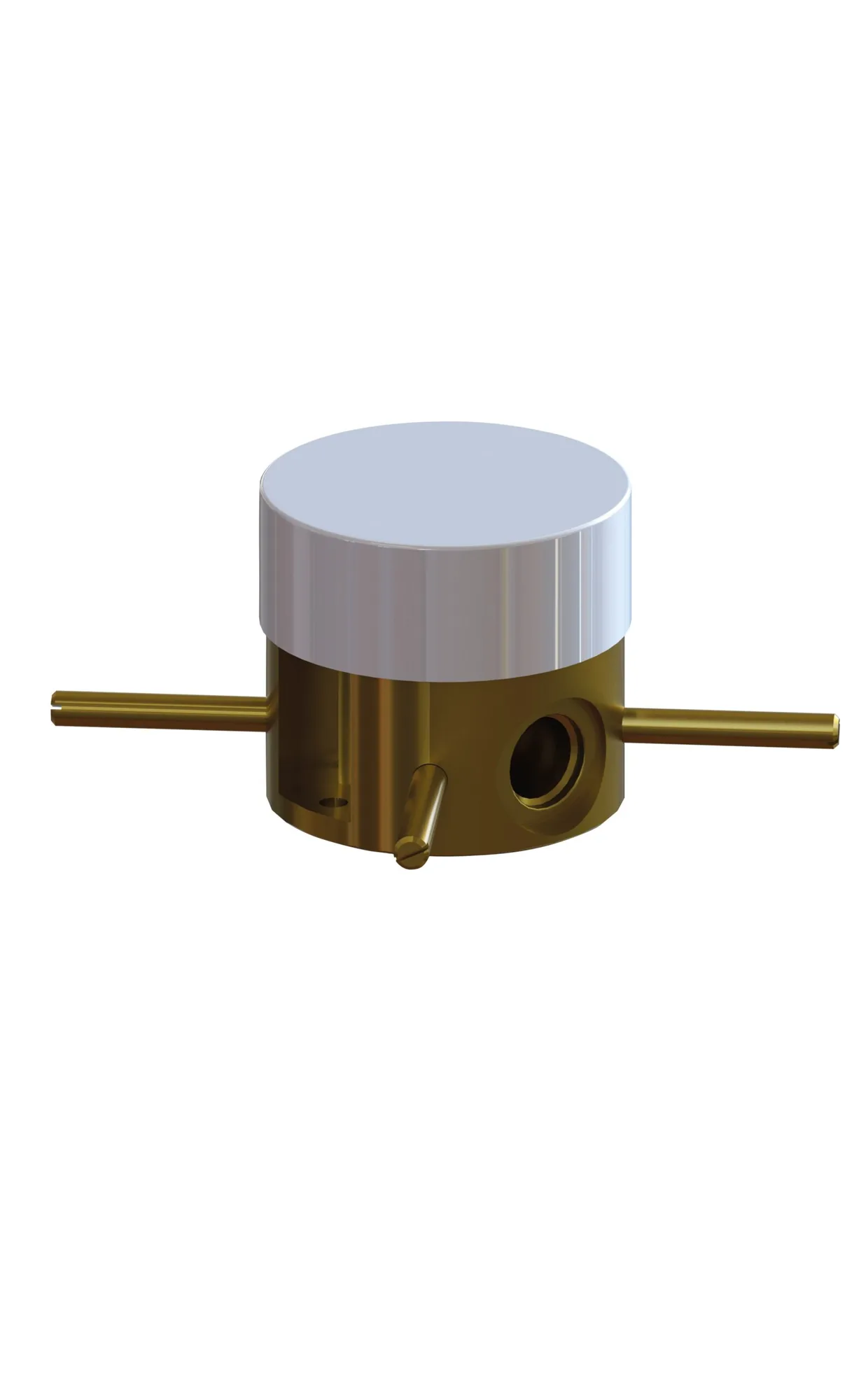 Concealed mounting block for floor-standing shower column