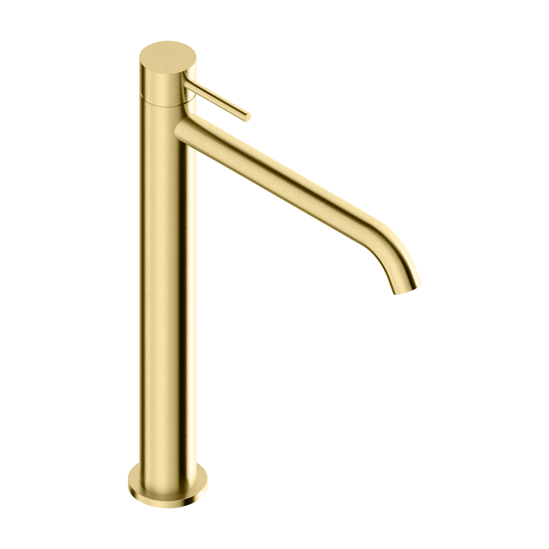 308 mm tall basin mixer tap in 316L stainless steel