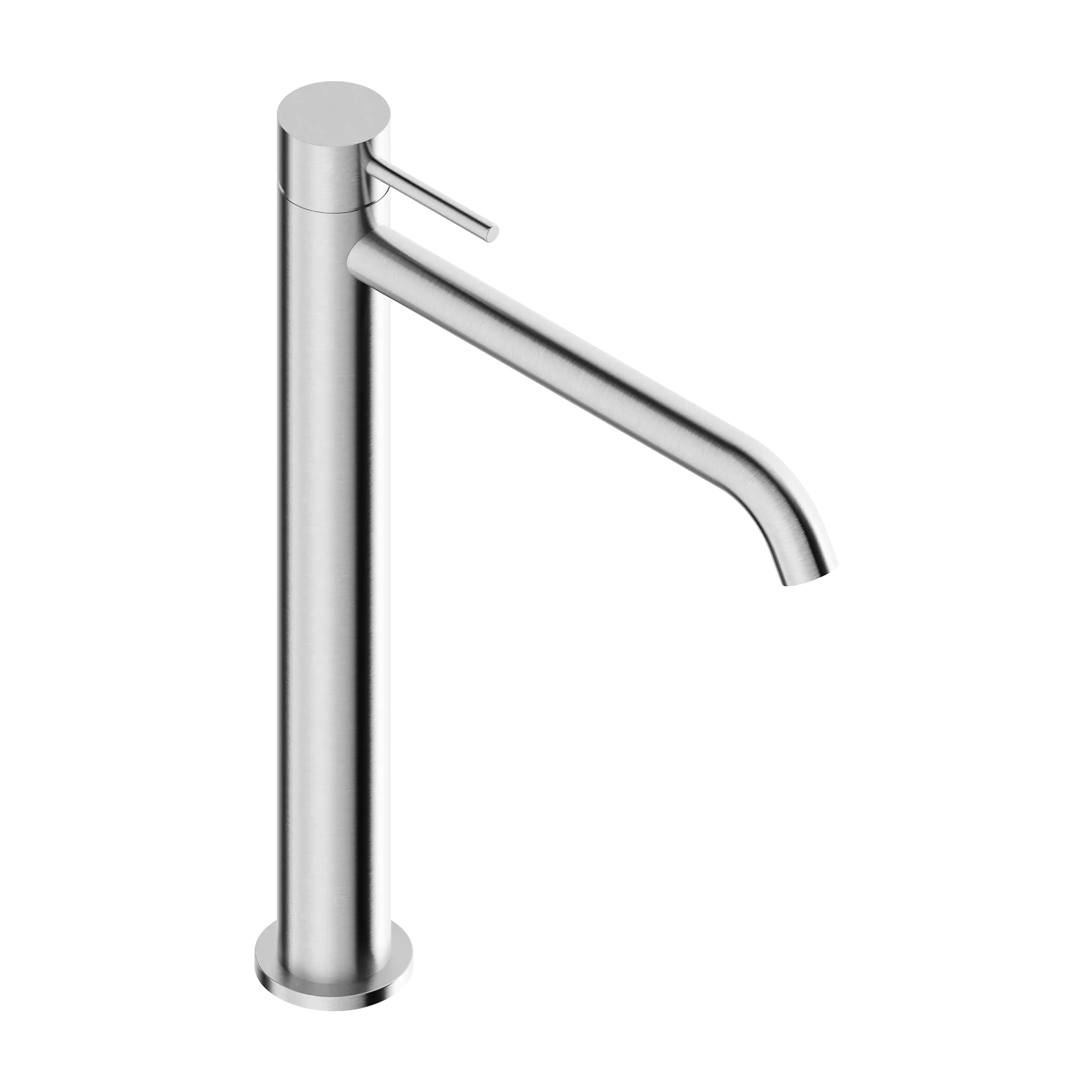 308 mm tall basin mixer tap in 316L stainless steel