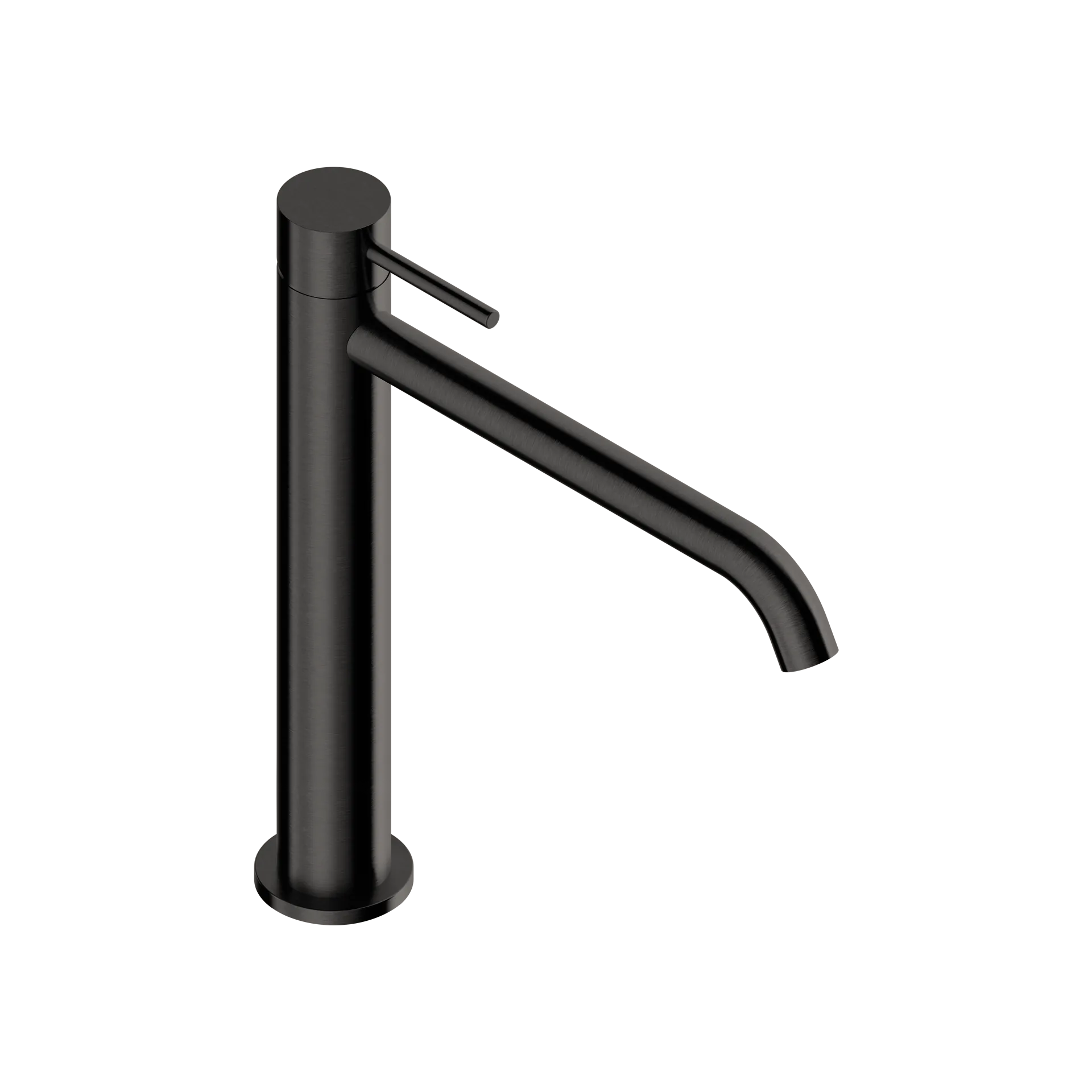 228 mm tall basin mixer tap in 316L stainless steel