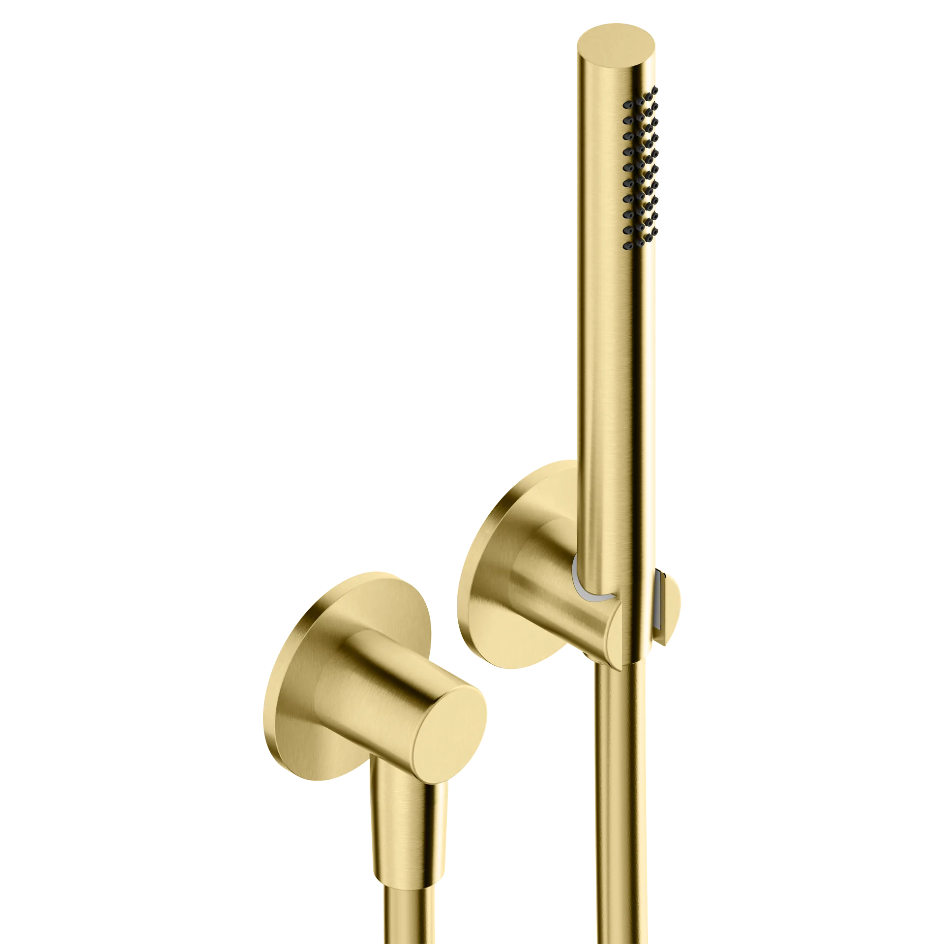 Shower kit in 316L stainless steel with 65 mm escutcheon