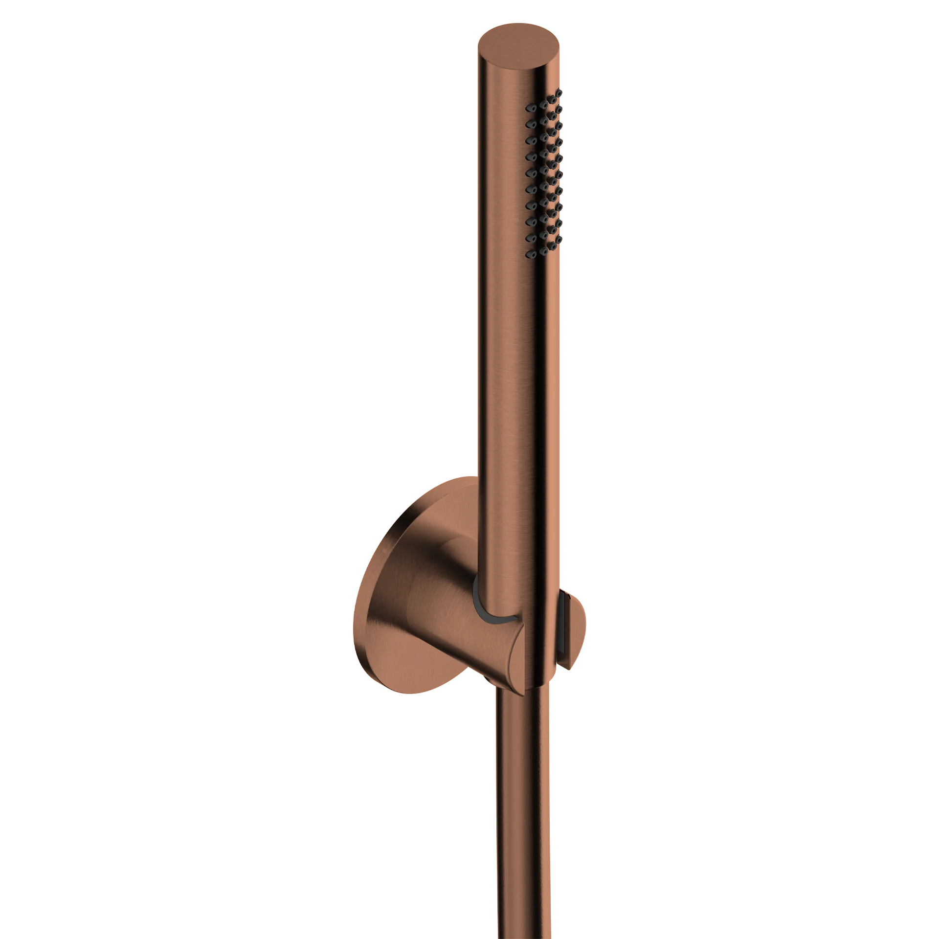 Shower kit in 316L stainless steel without wall outlet