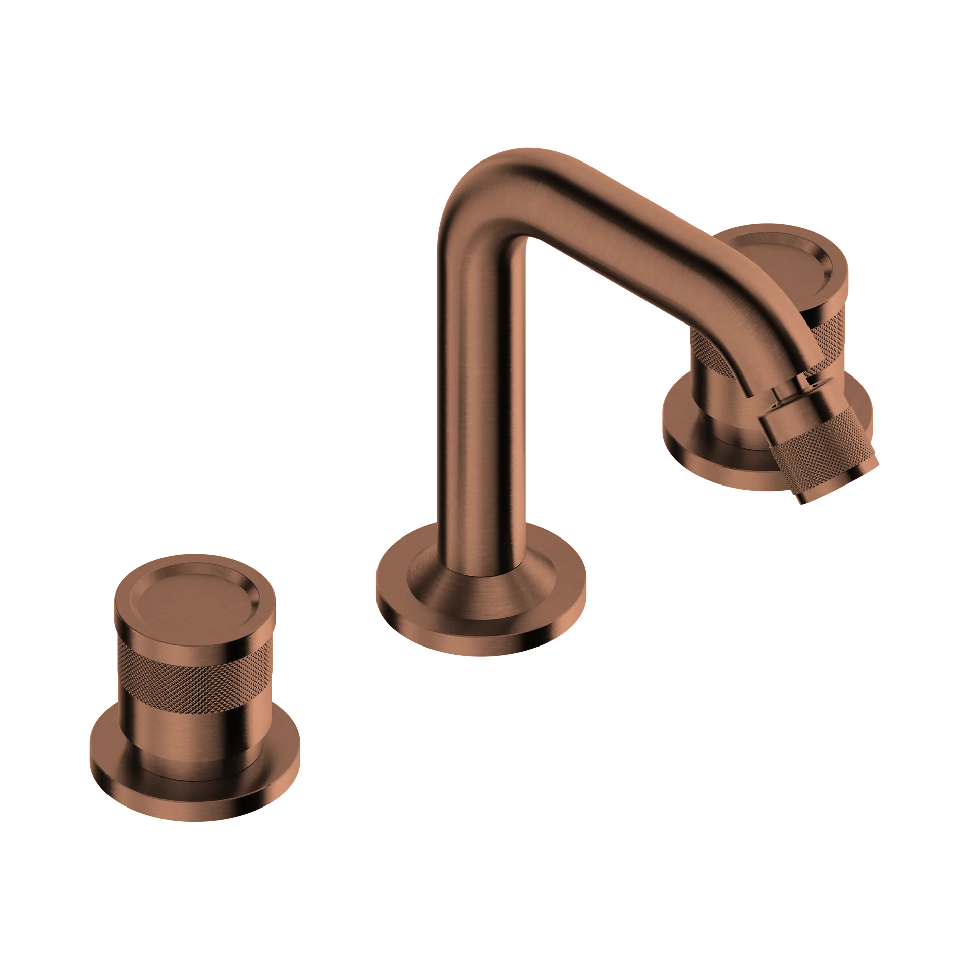 3-hole 316L stainless steel bidet mixer