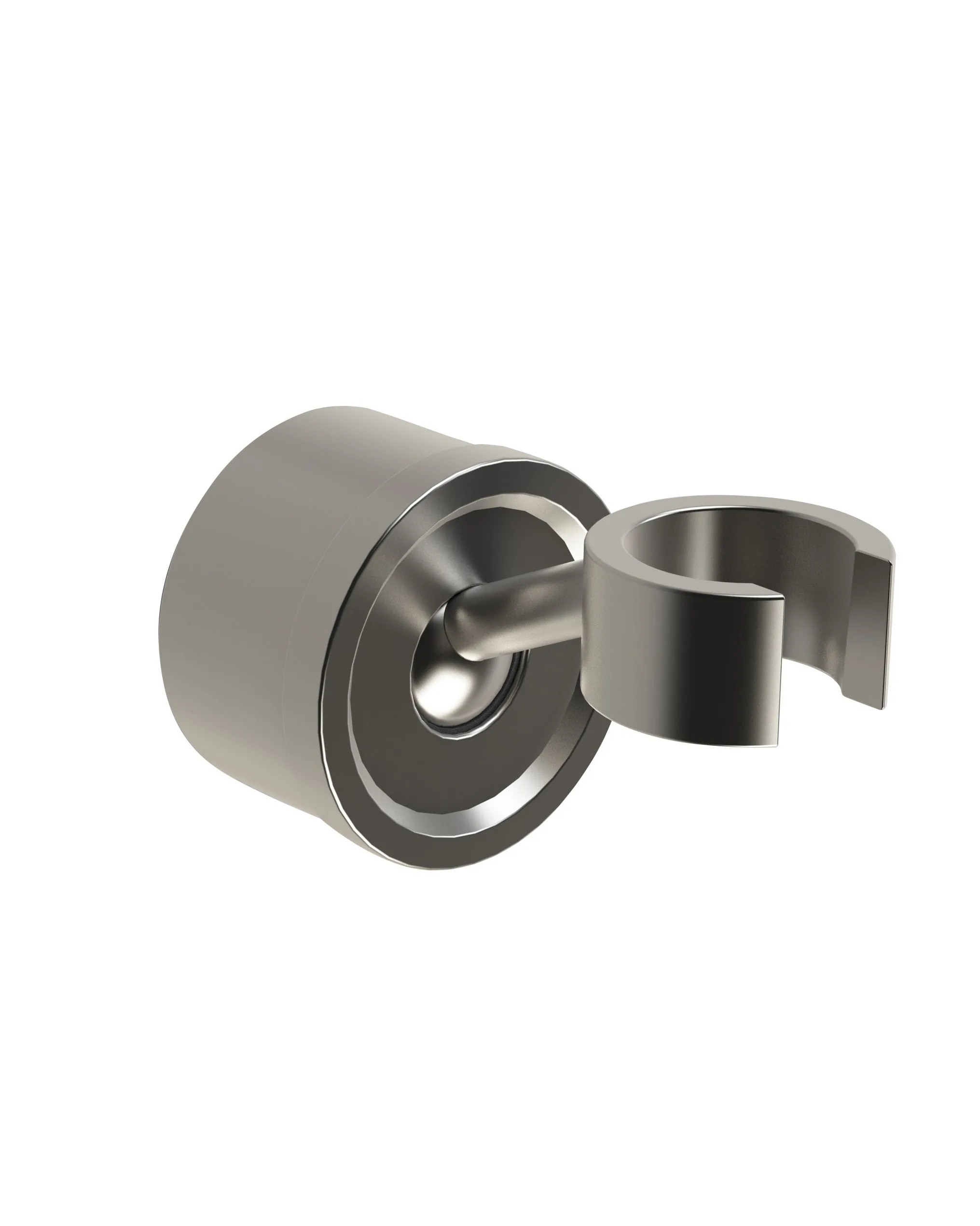 “Duplex" mobile shower bracket in 316L stainless steel