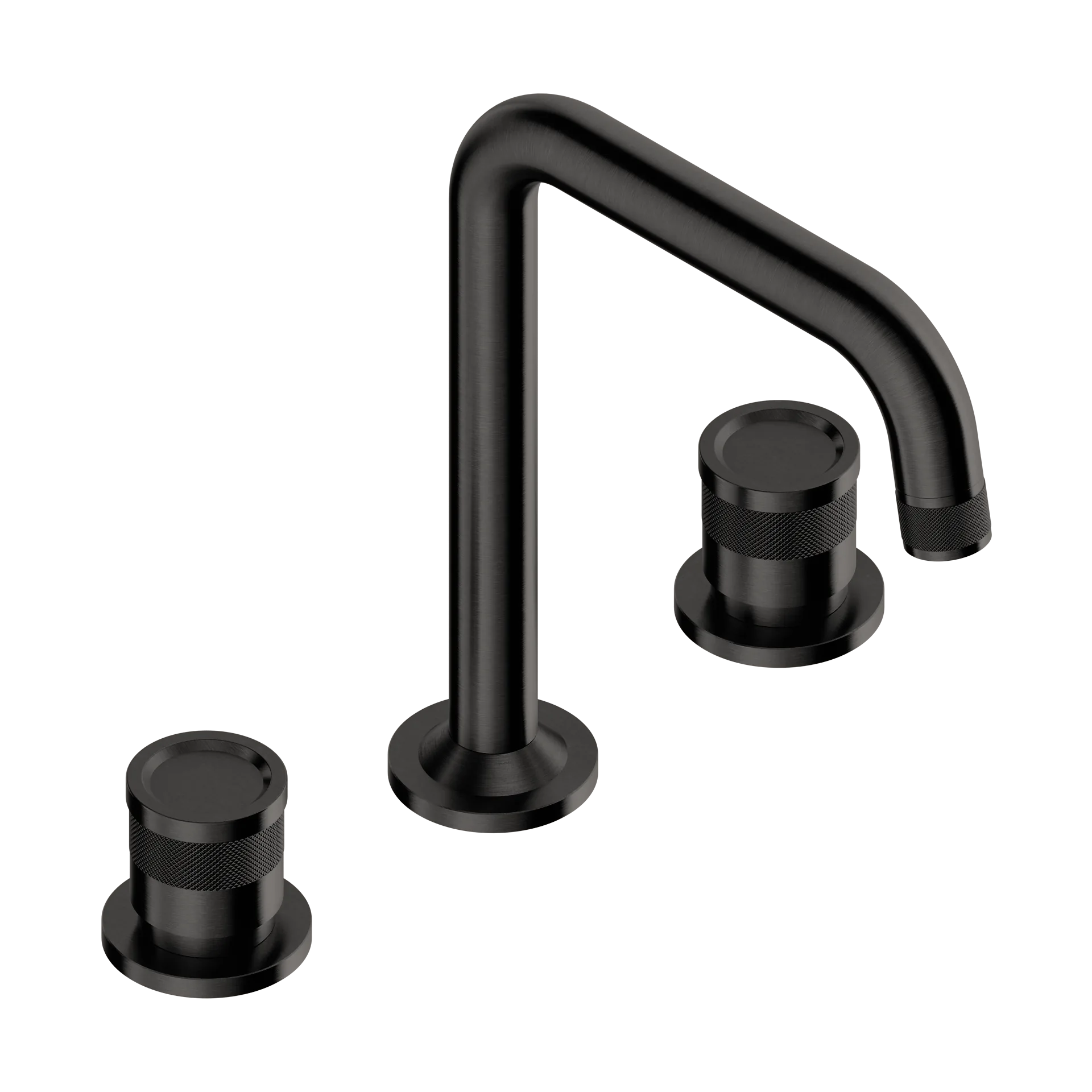 3-hole washbasin mixer with high spout