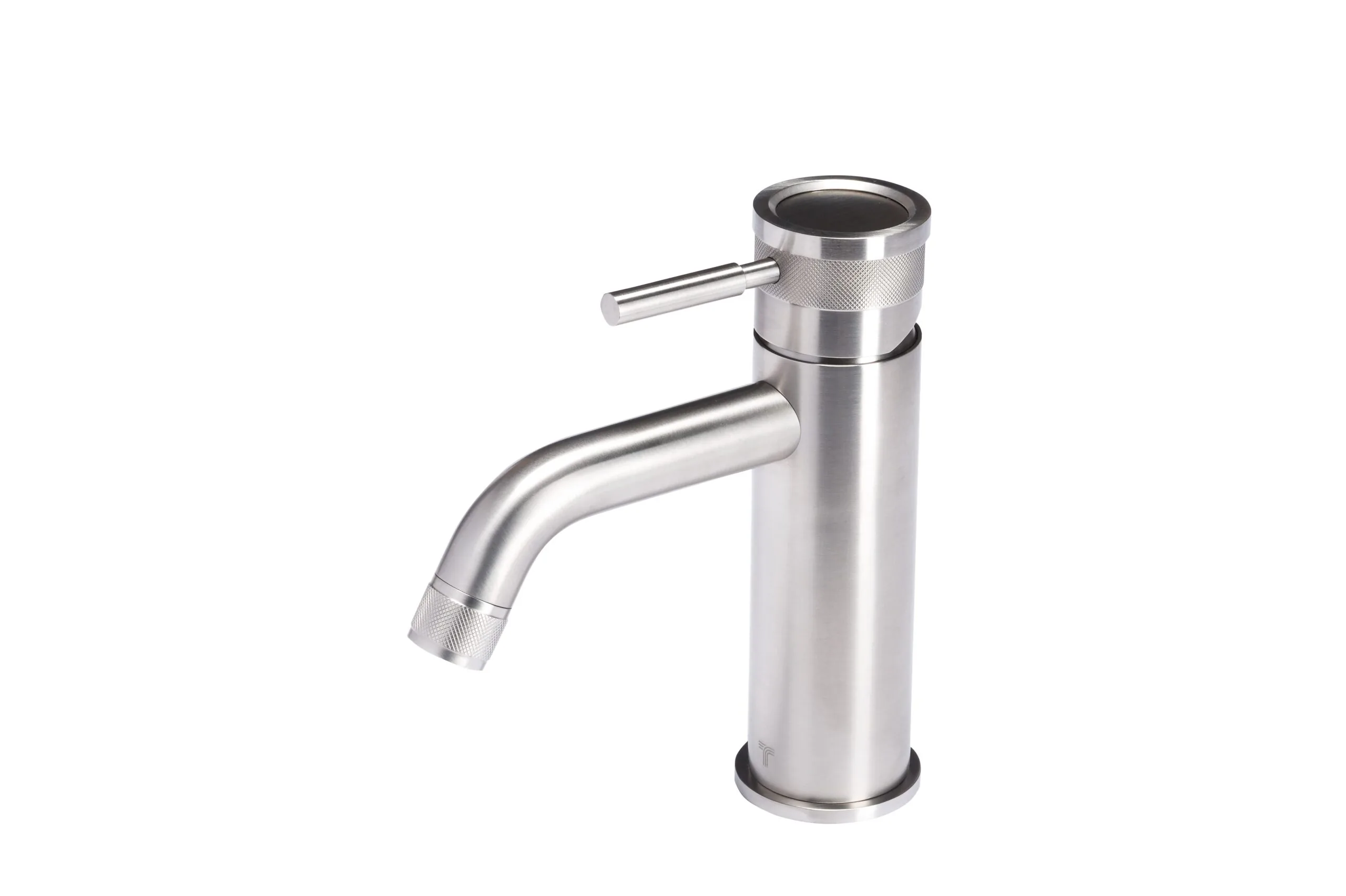 Washbasin mixer in 316L stainless steel without drain