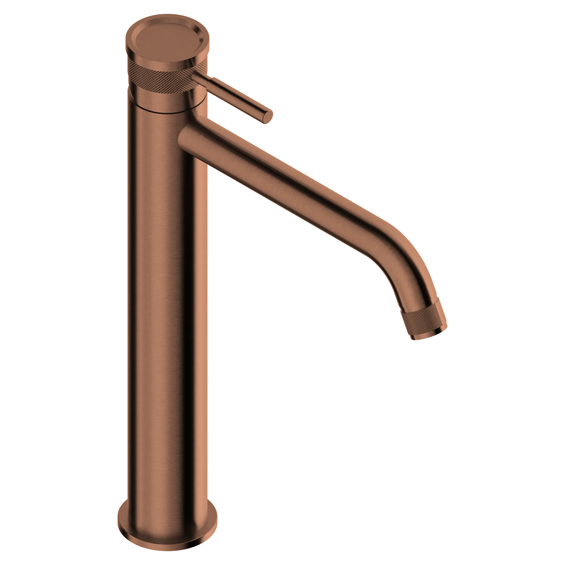 High washbasin mixer in 316L stainless steel