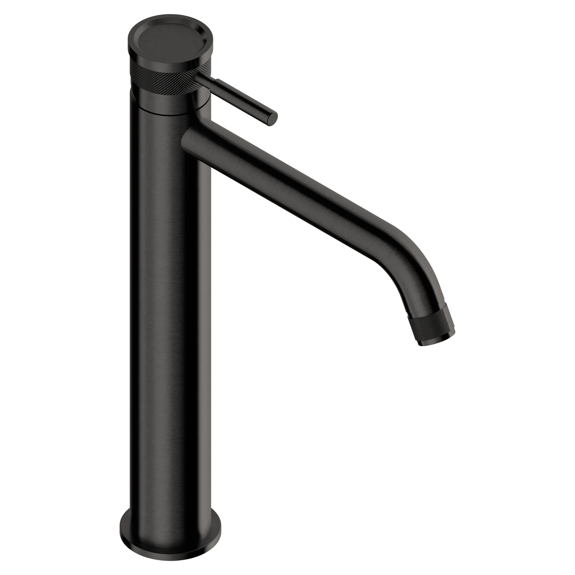 High washbasin mixer in 316L stainless steel