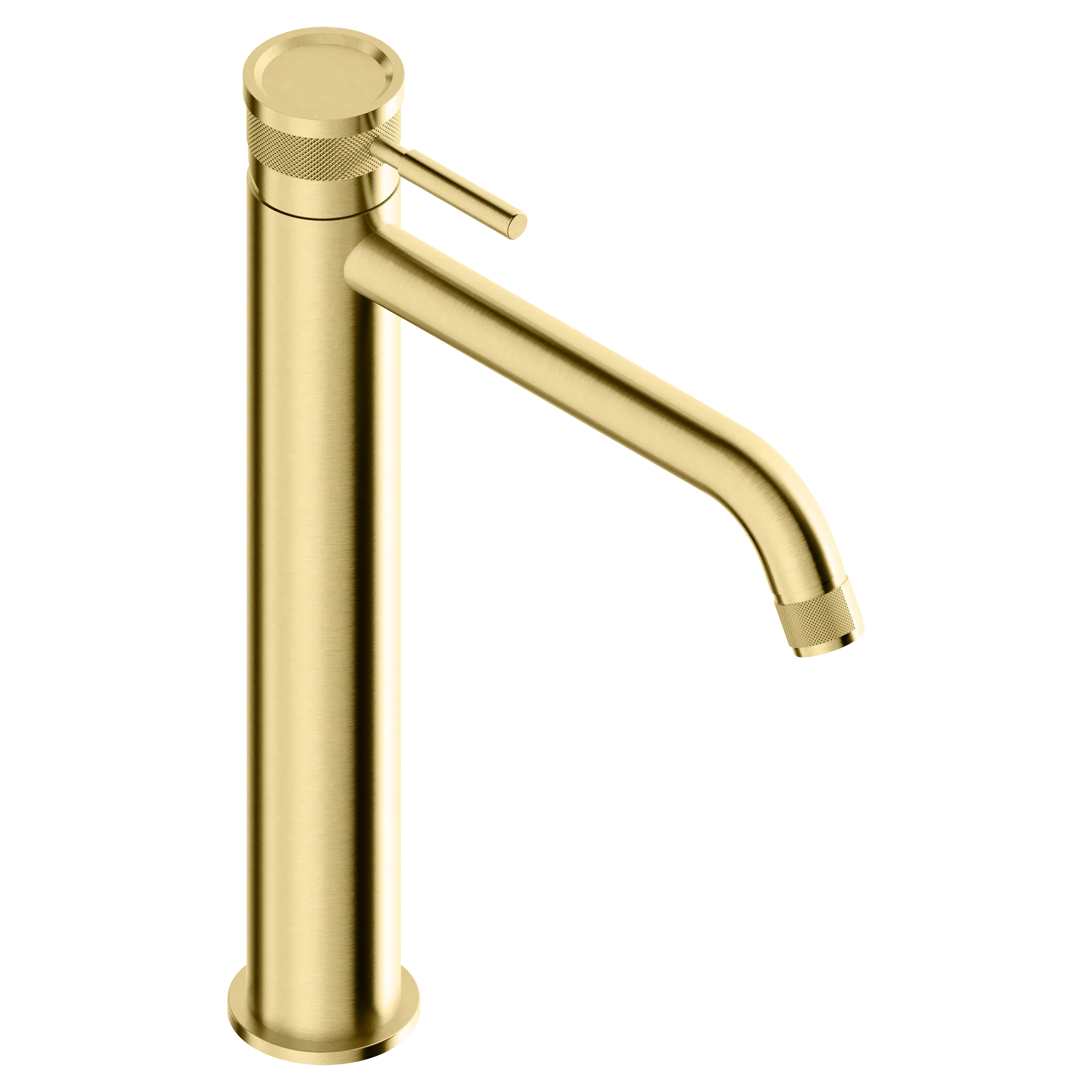 High washbasin mixer in 316L stainless steel