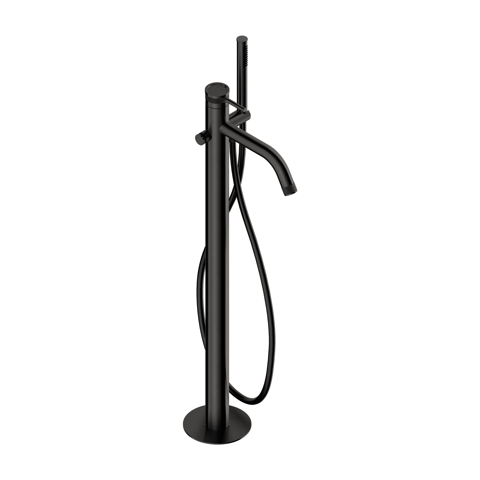 Single lever bath mixer in 316L stainless steel