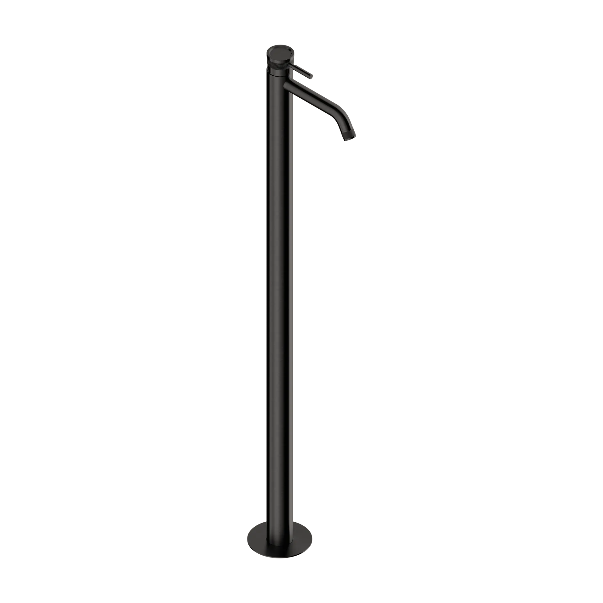 Floor-standing washbasin mixer in 316L stainless steel