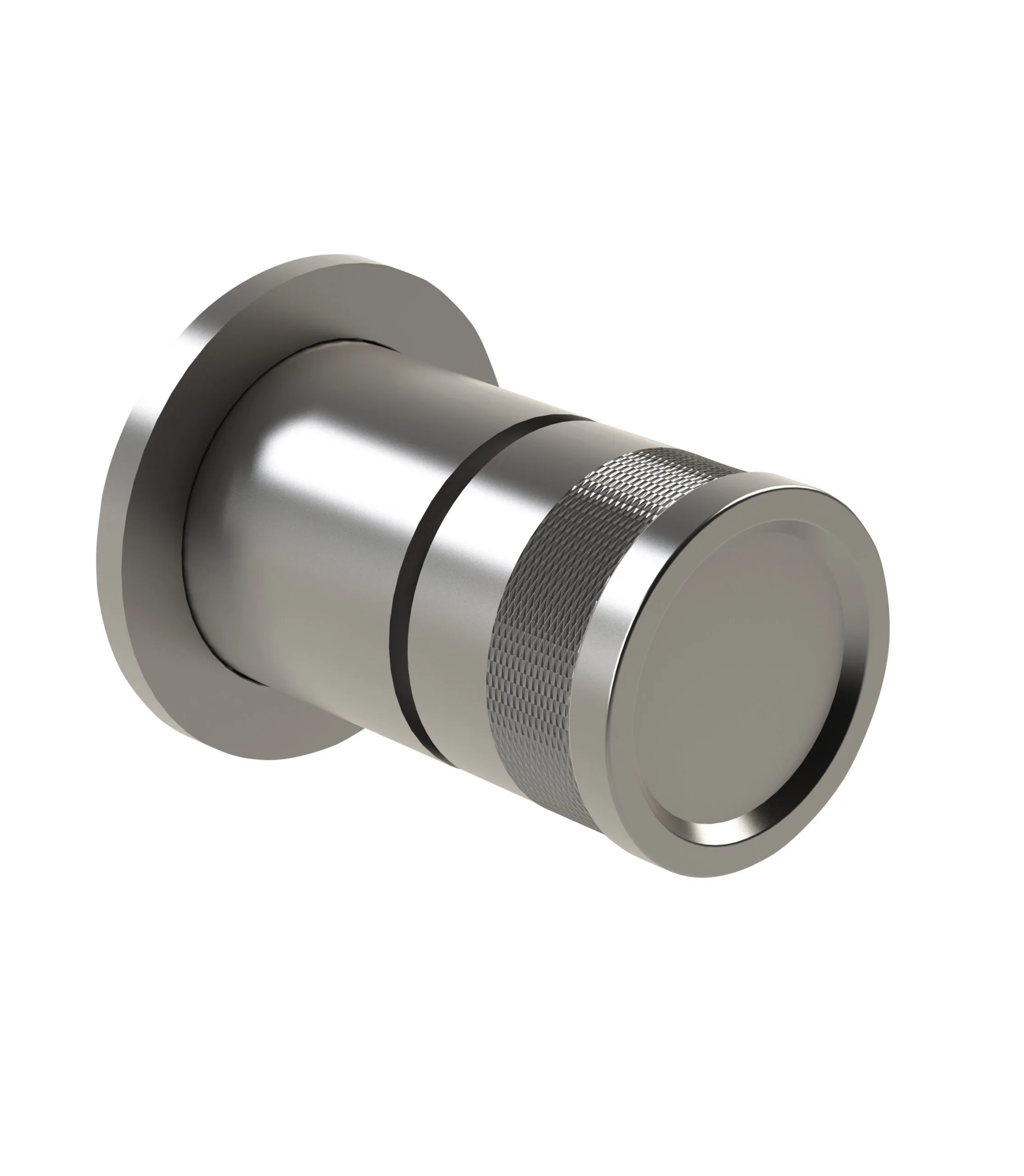 Flush-mounted 3-way rotary diverter in 316L stainless steel