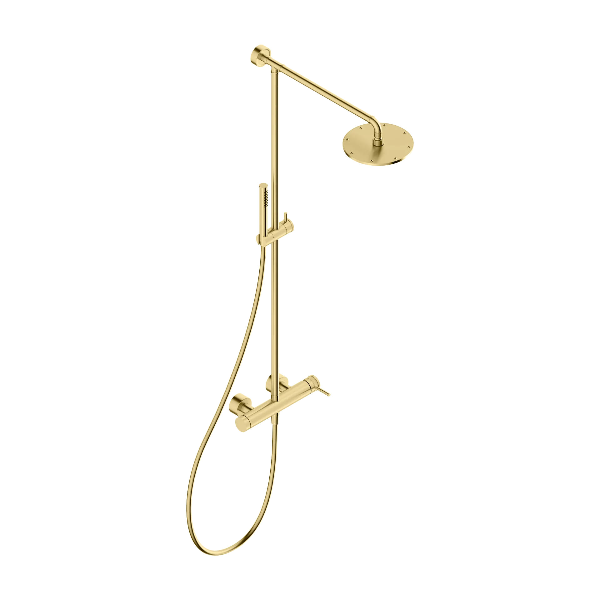shower column with 316L stainless steel sliding device