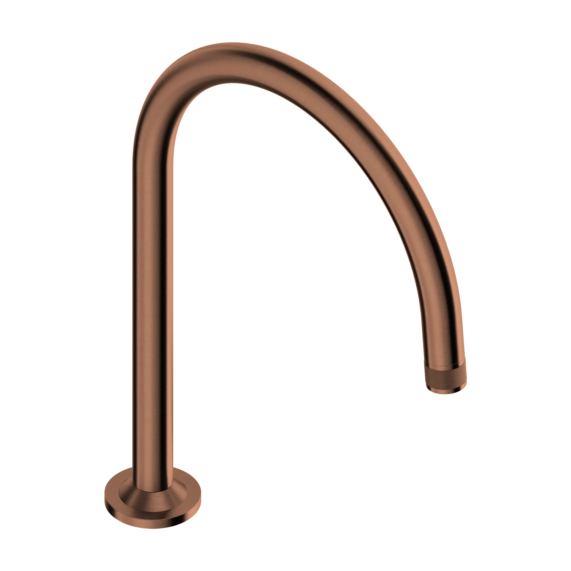 Arch top spout with 22 mm diameter