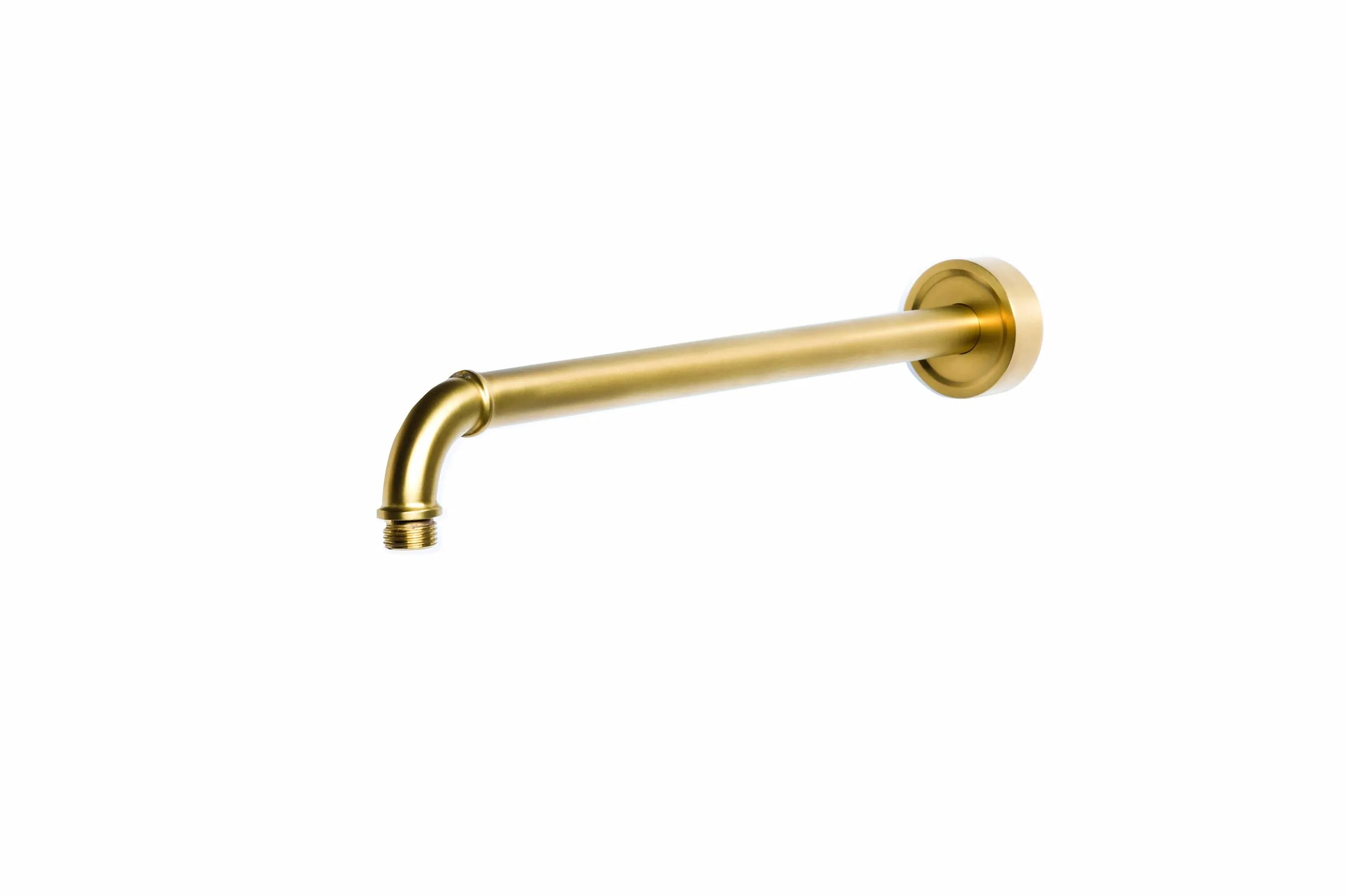 40 cm long wall-mounted shower arm in 316L stainless steel