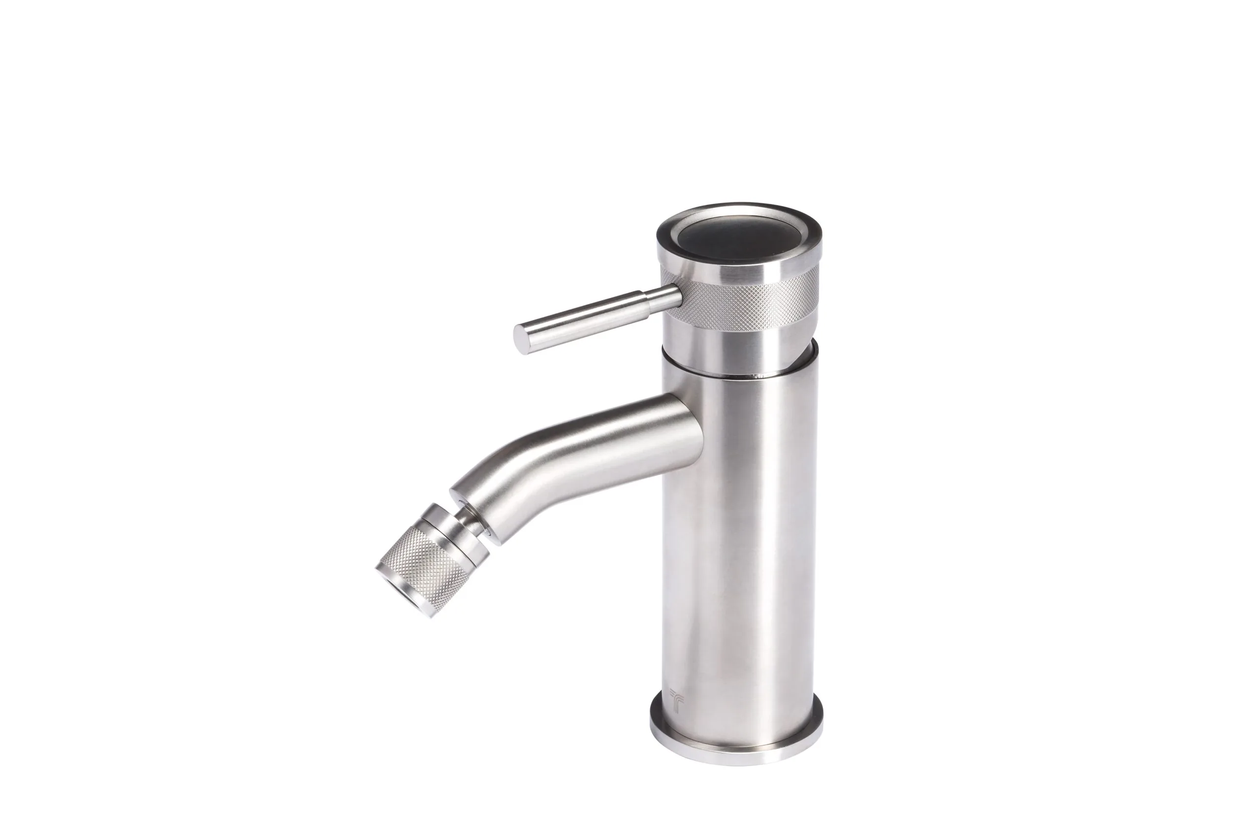 Bidet mixer in 316L stainless steel