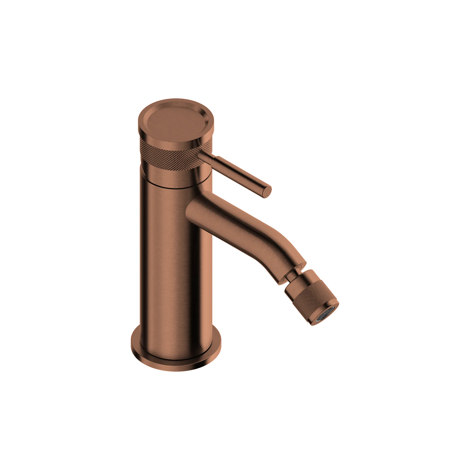 Bidet mixer in 316L stainless steel