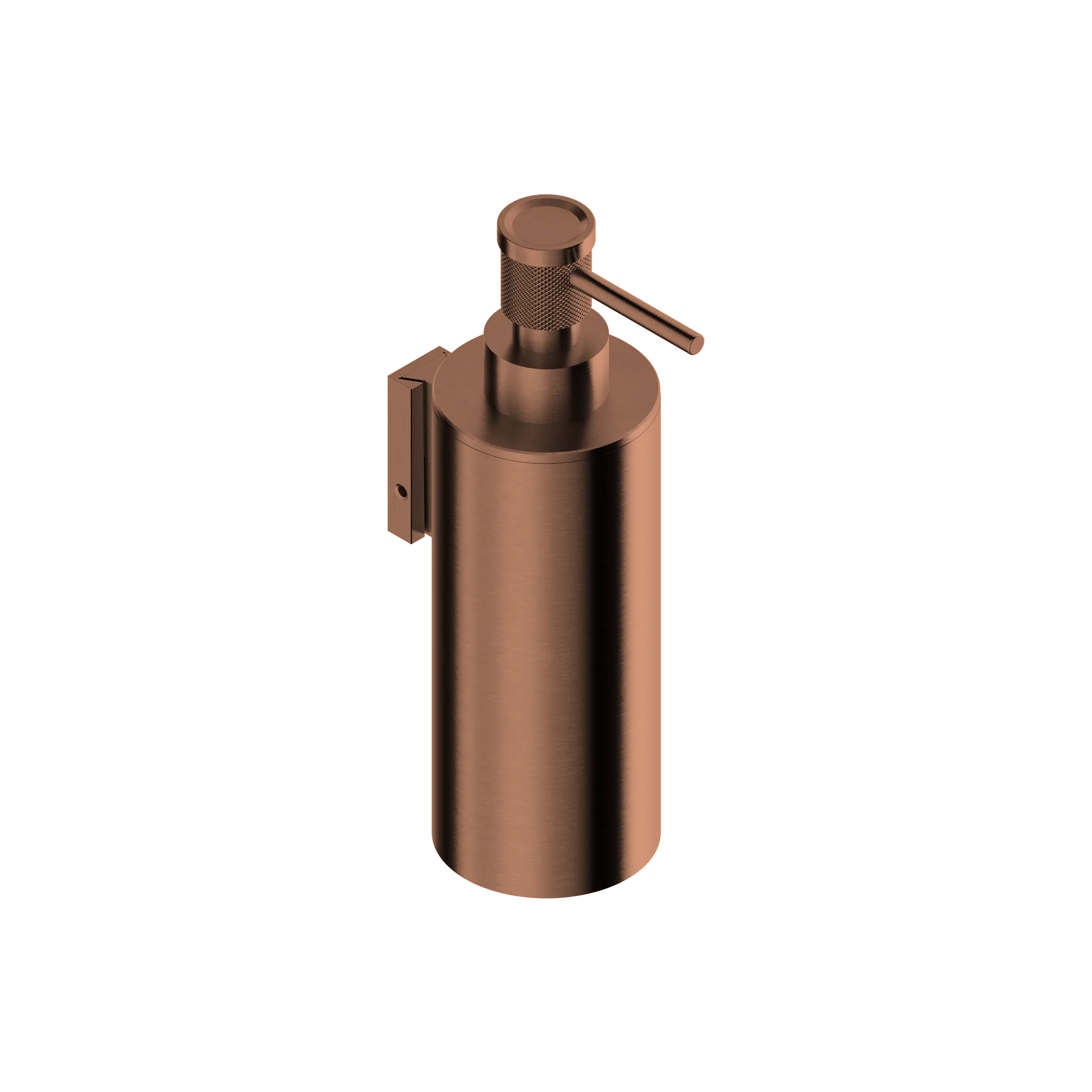 Wall mounted soap dispenser