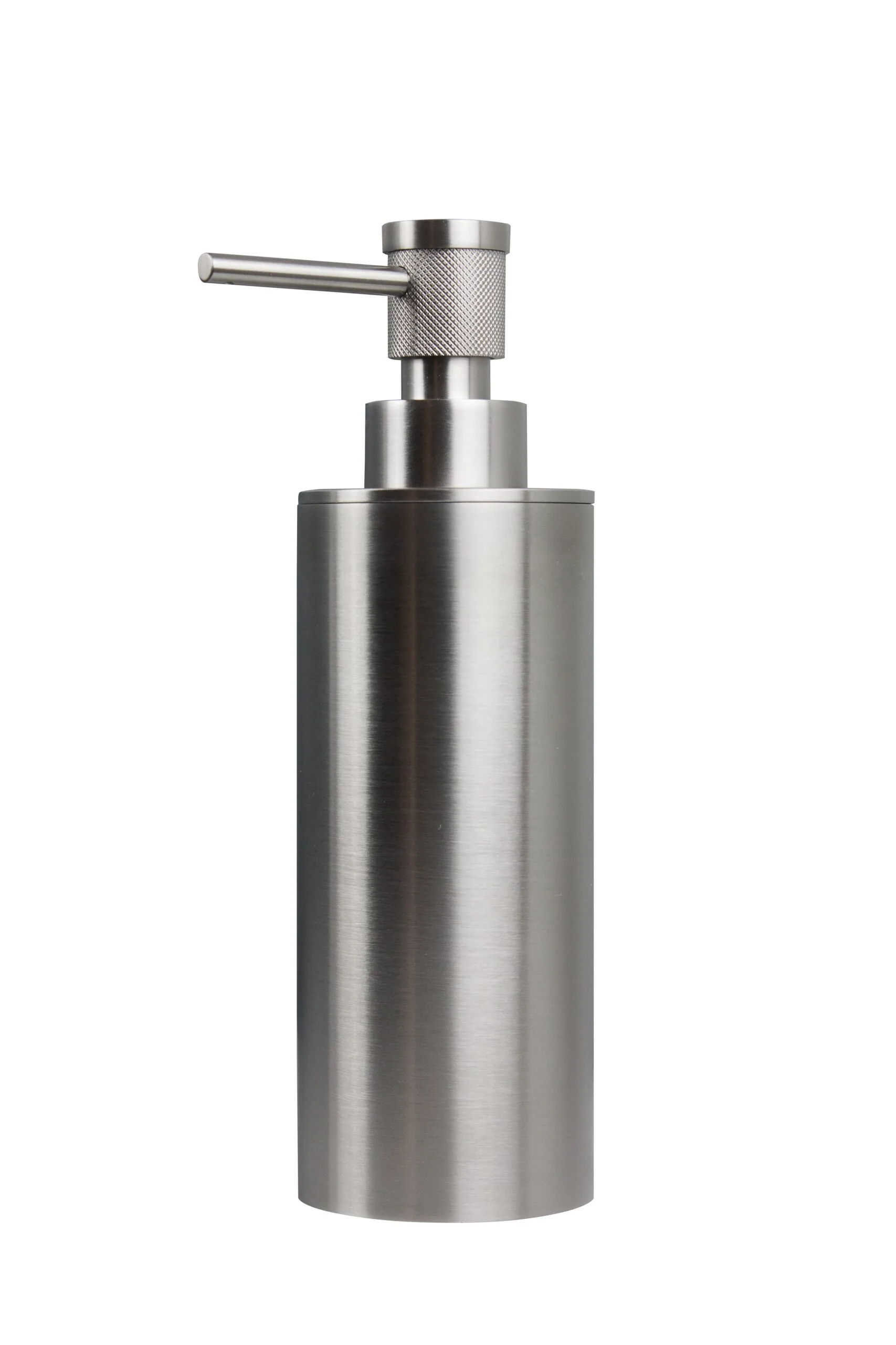 Table-top soap dispenser in 316L stainless steel