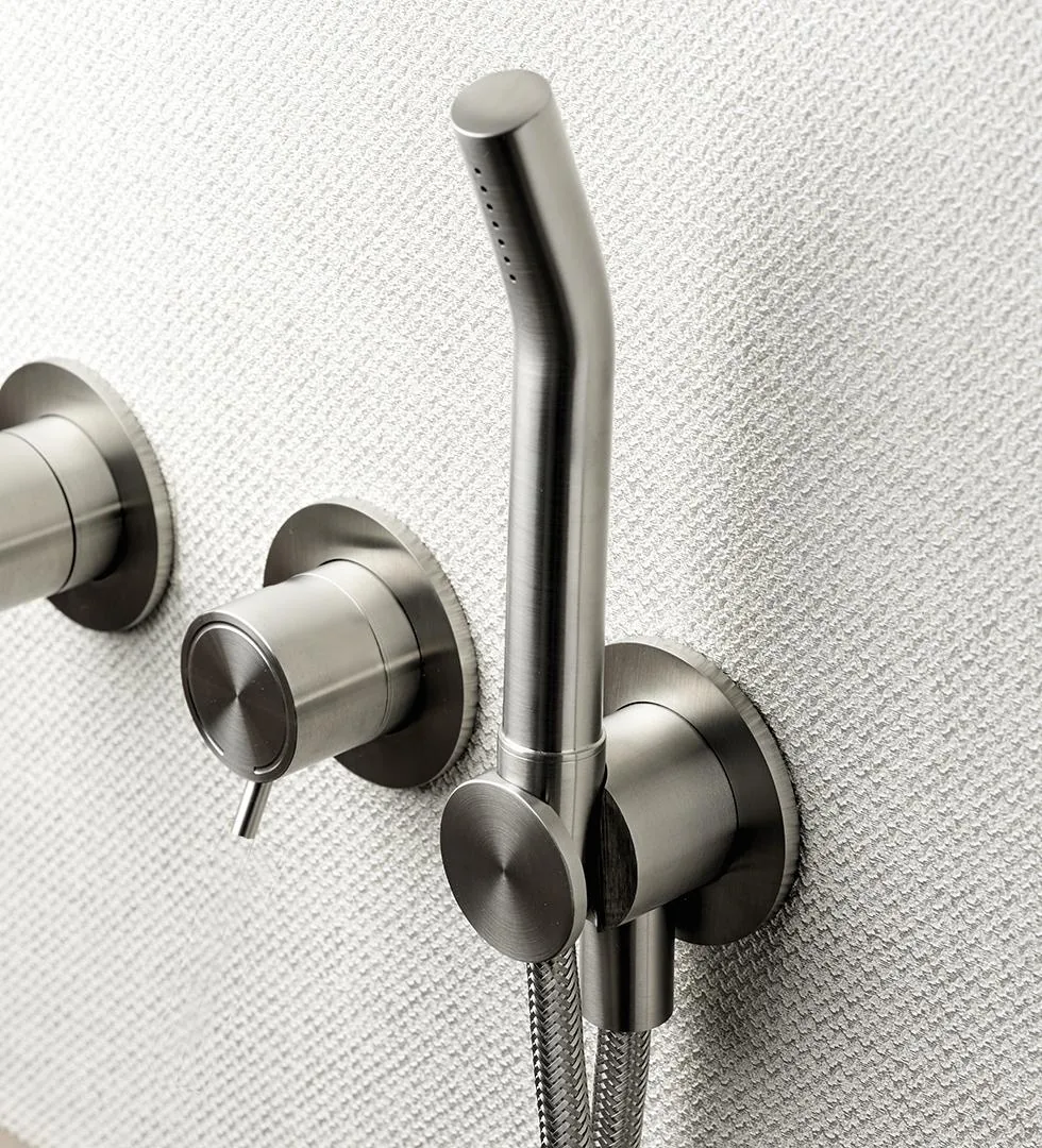 Slancio Concealed Wall Mounted Shower Set with Hand Shower