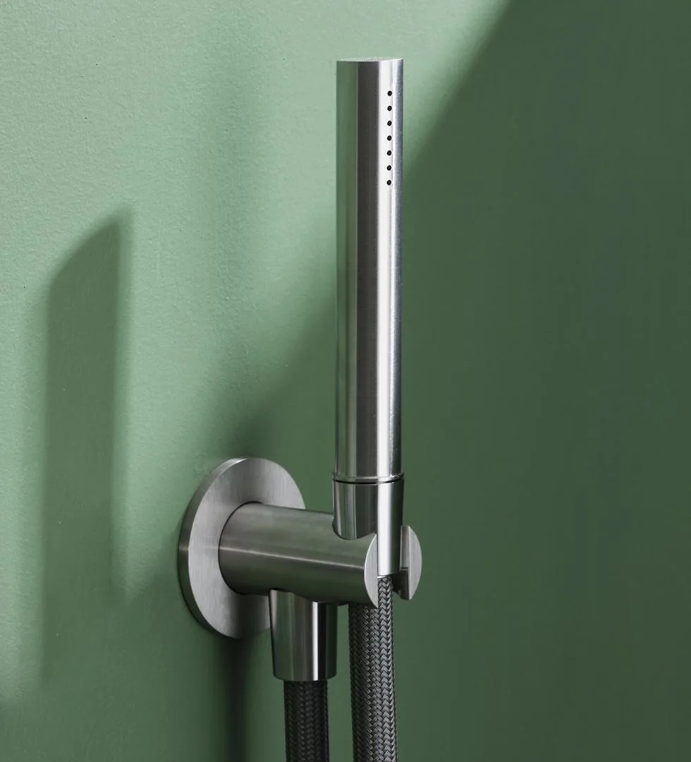 Remo Half Inch Shower Water Inlet with Wall Cradle