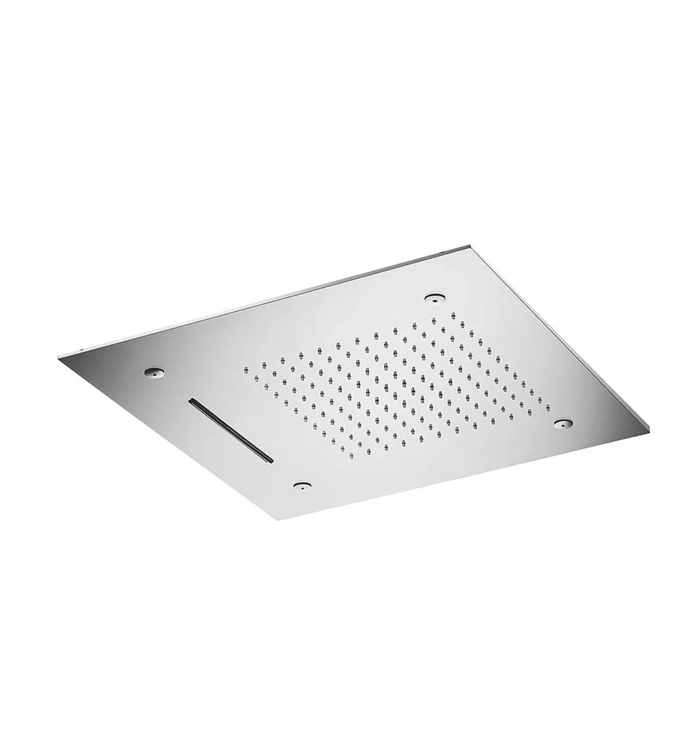 Terme 500 x 500 mm Ceiling Mounted Rain Shower Head