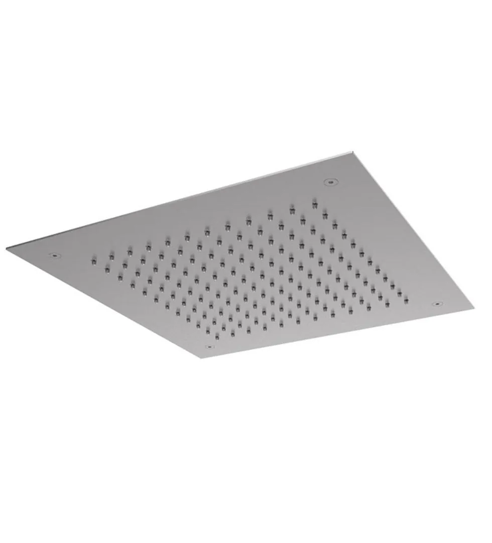 Terme 380 x 380 mm Ceiling Mounted Rain Head, Single Pattern