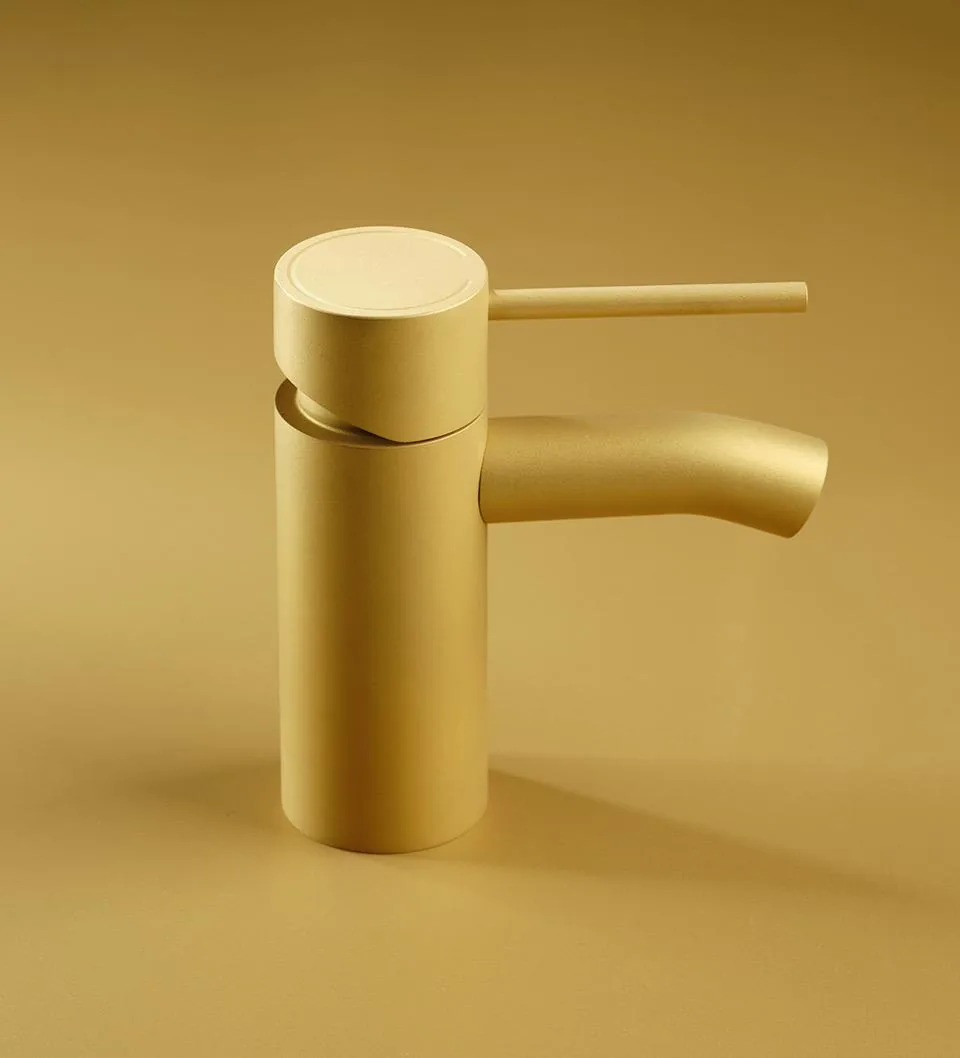Slancio Deck Mounted Bidet Mixer without Waste