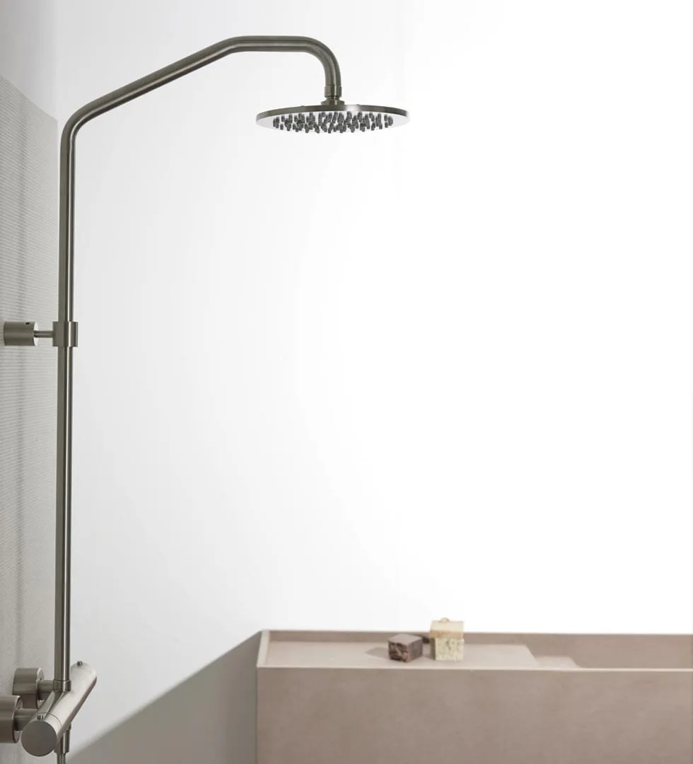 Slancio Two Mixer External Shower with 200mm Head