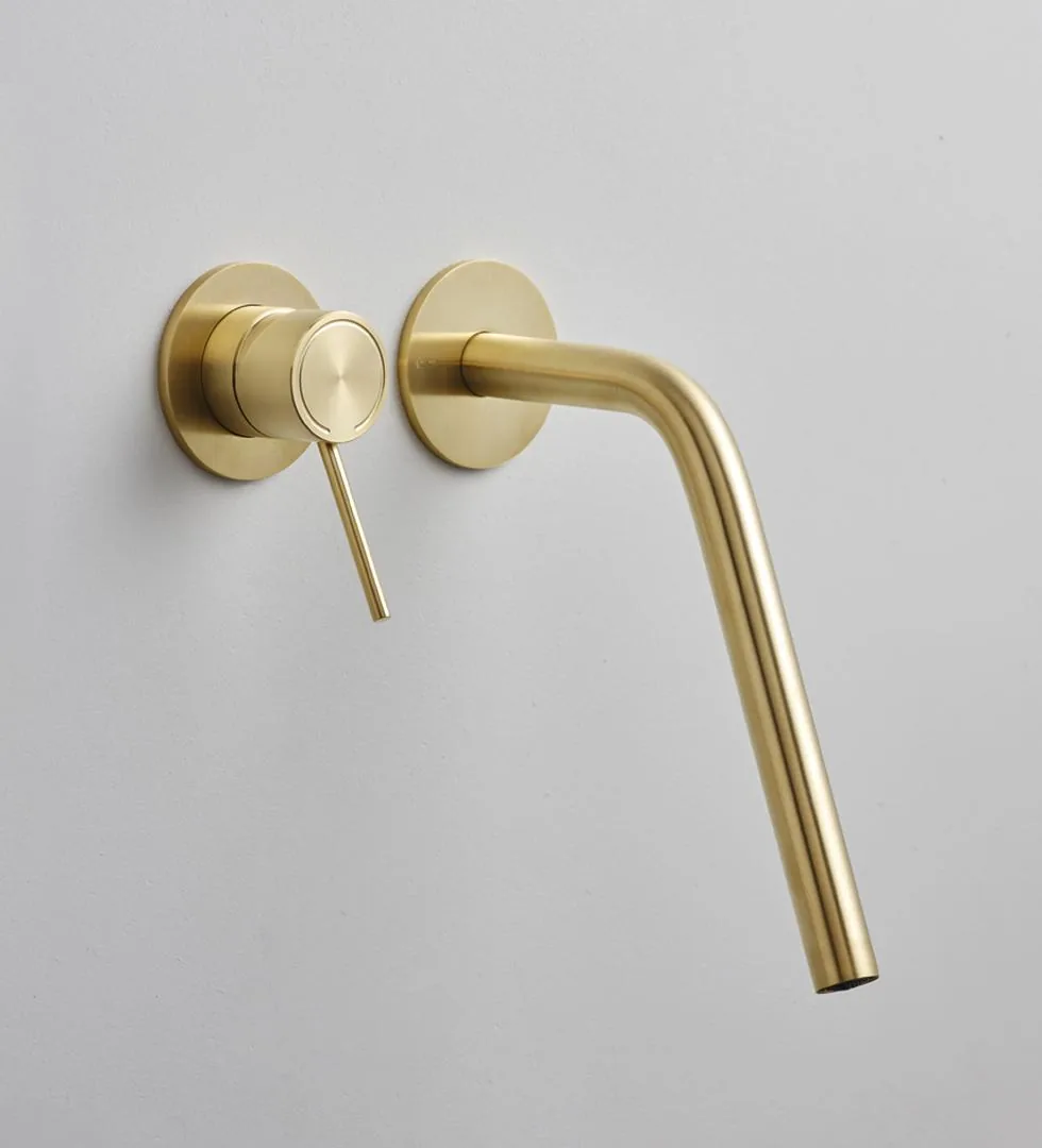 Slancio Long Reach Concealed Wall Mounted Basin Set