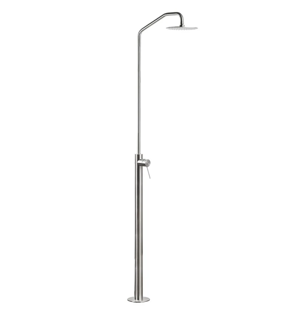 Slancio Freestanding Shower Set With Mixer And 200 mm Head
