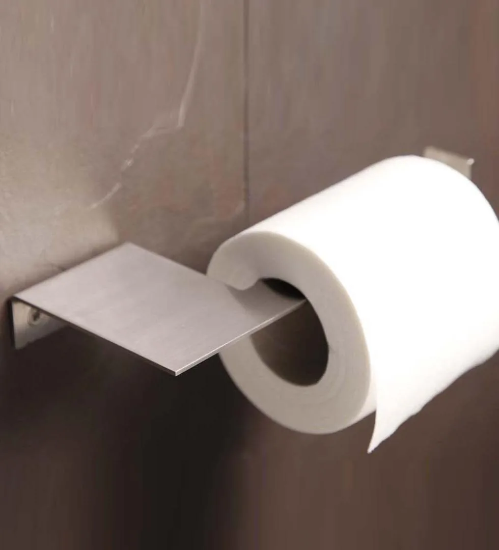 Misura Wall Mounted Toilet Roll Holder, Right Hand