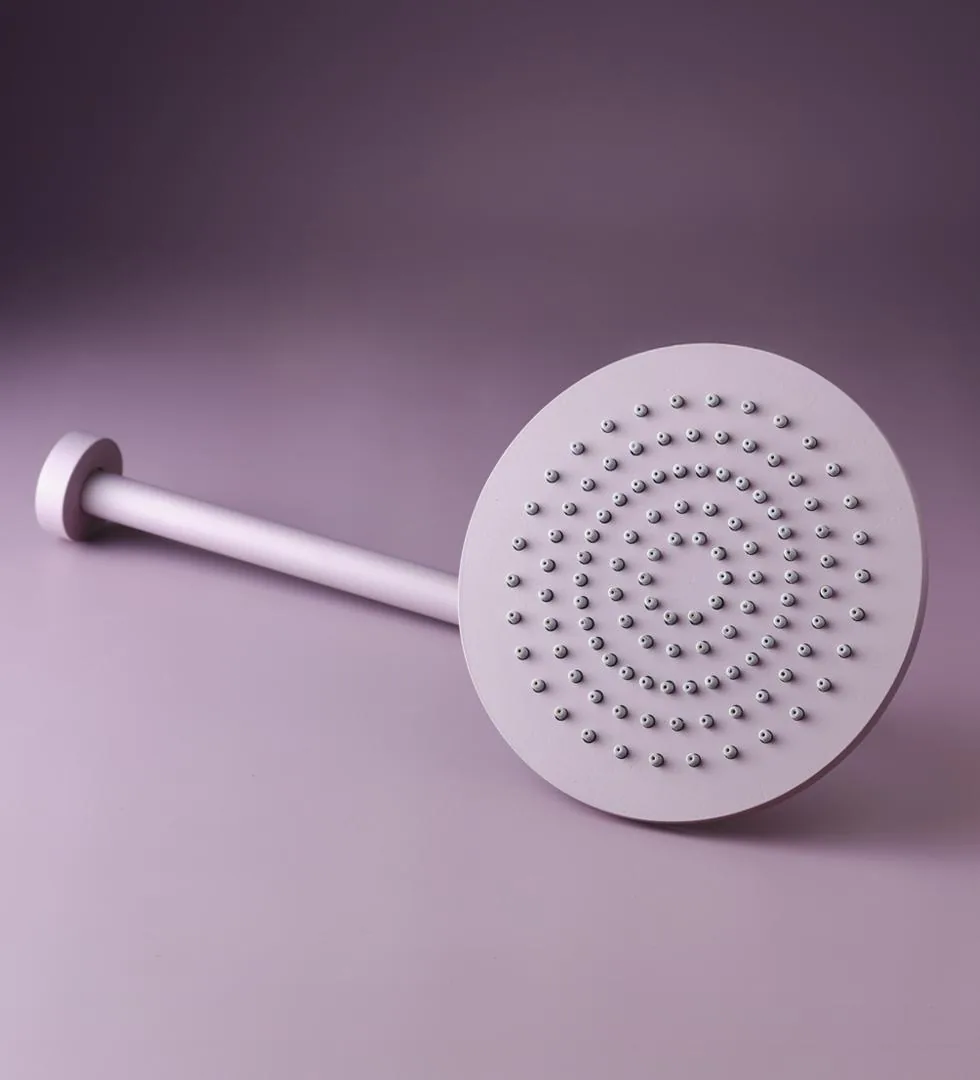 Scoglio 200mm Rainfall Shower Head on 350mm Horizontal Arm