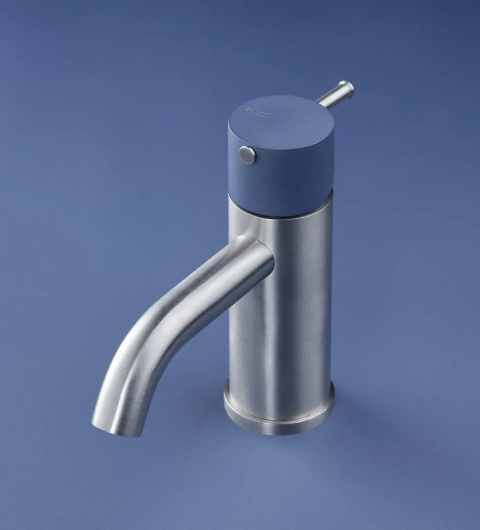 Remo Single Hole Deck Mounted Basin Mixer, No Waste Fitted