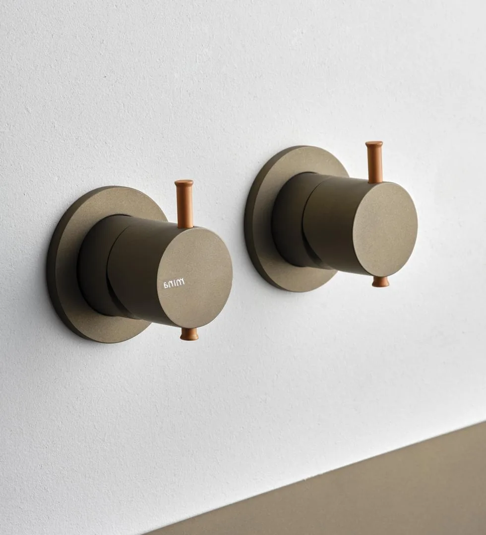 Remo Exposed Wall Mixer Set with Two Way Diverter, 316L