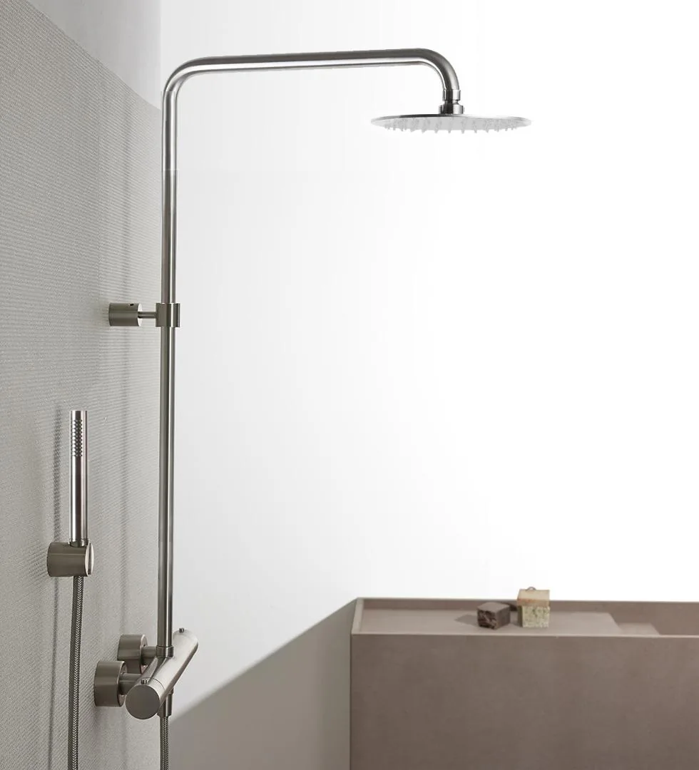 Limpido External Two Mixer Shower Set with 200 mm Head