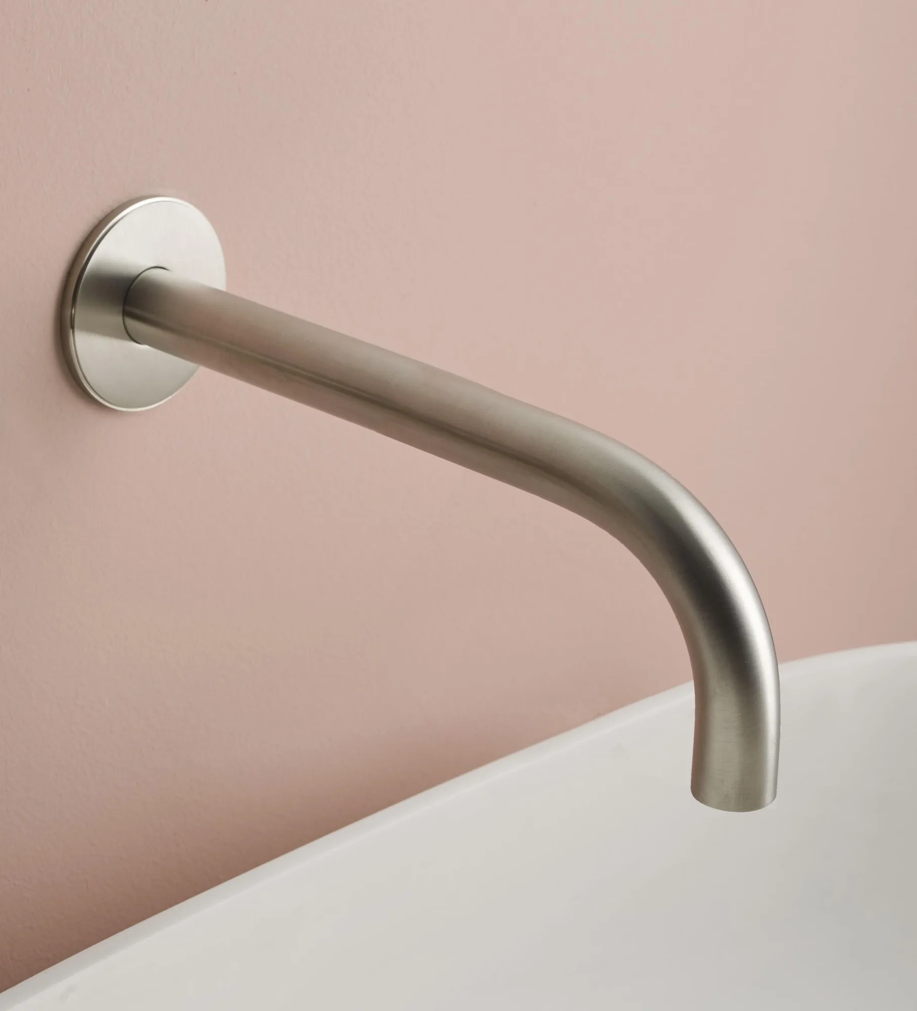 Accordo Long Reach Wall Spout for Deep Wash Basins
