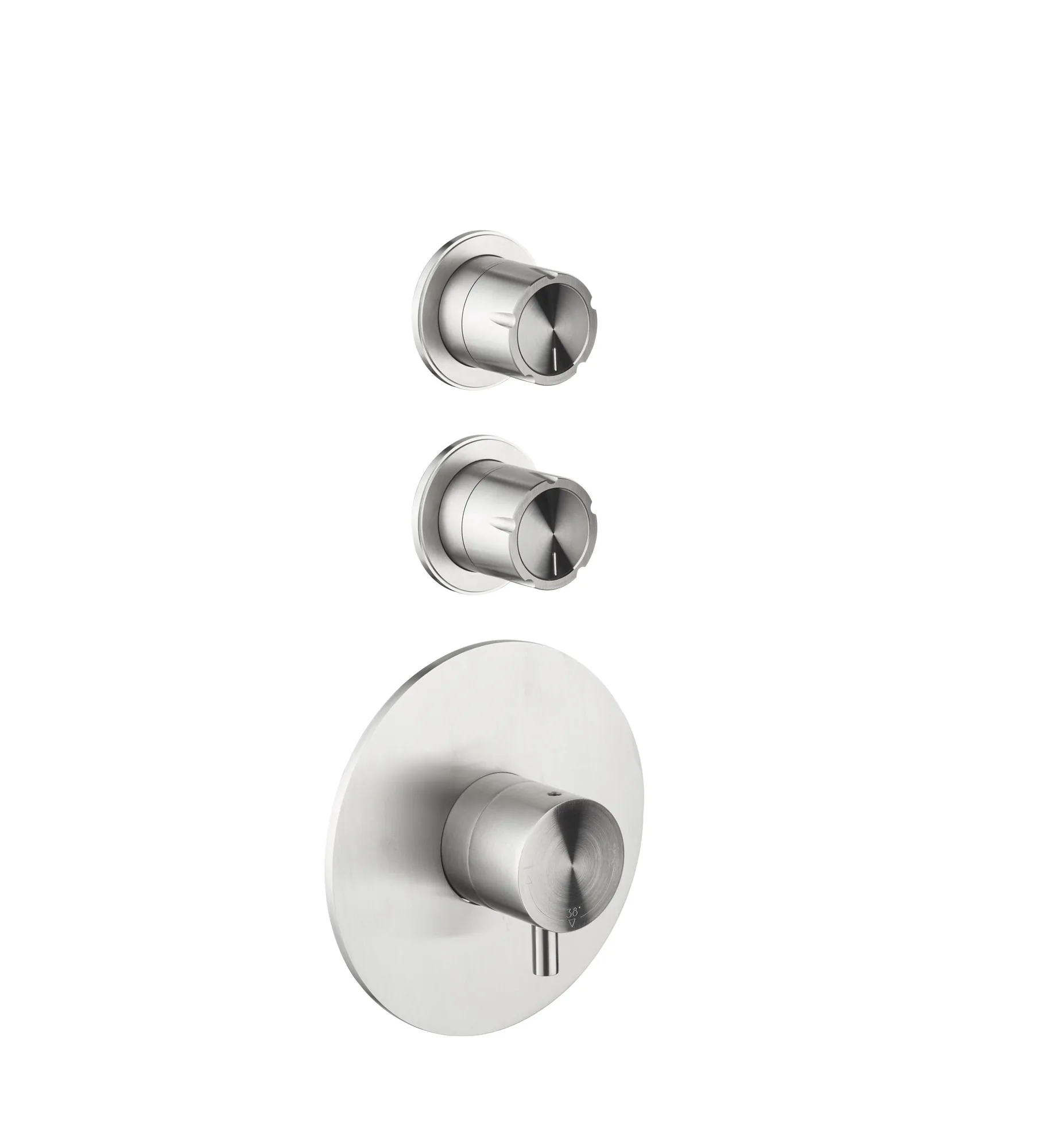Accordo Concealed Thermostatic Set With Two Shut-Off Valves