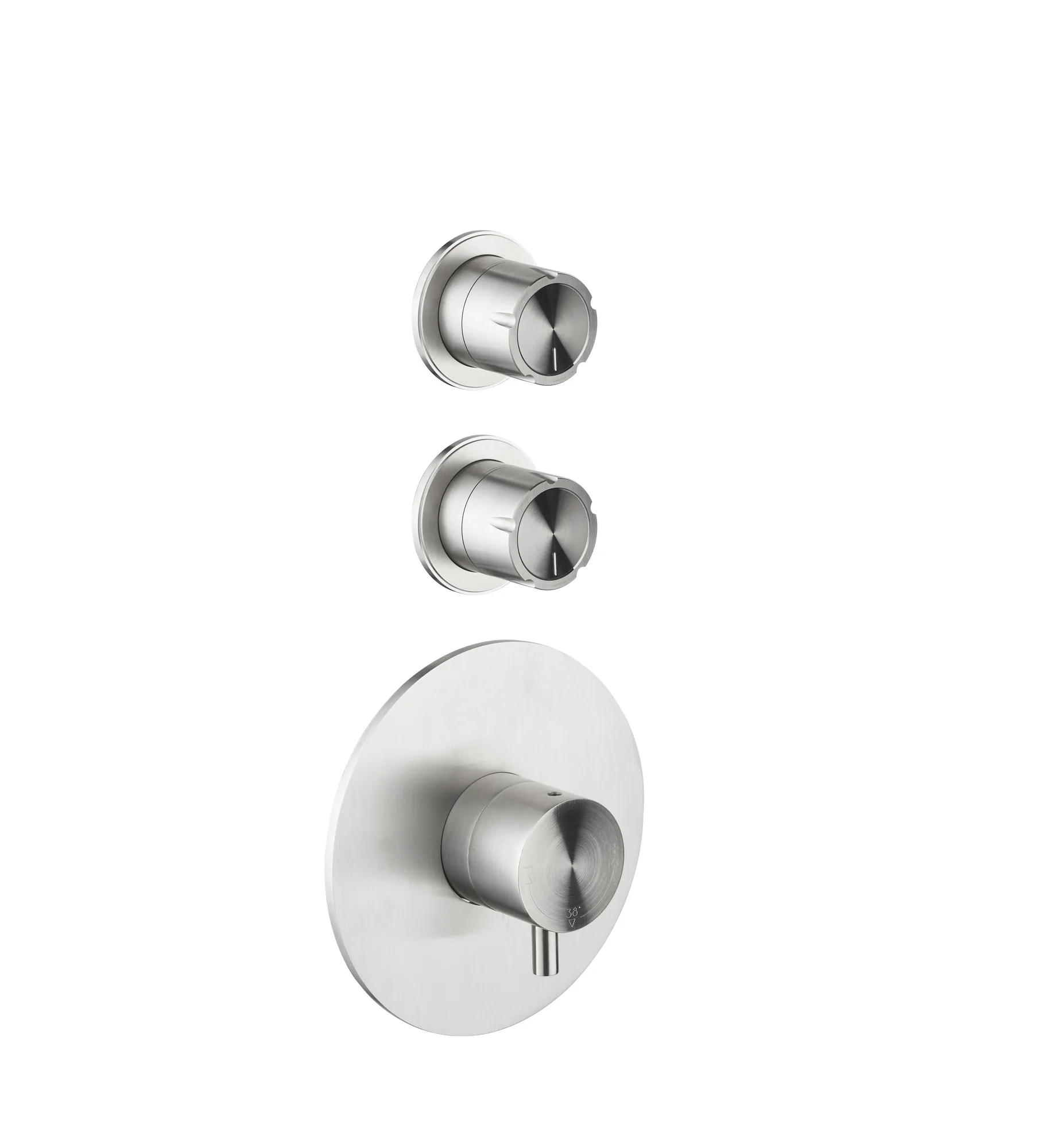 Accordo Concealed Thermostatic Set With Two Shut-Off Valves