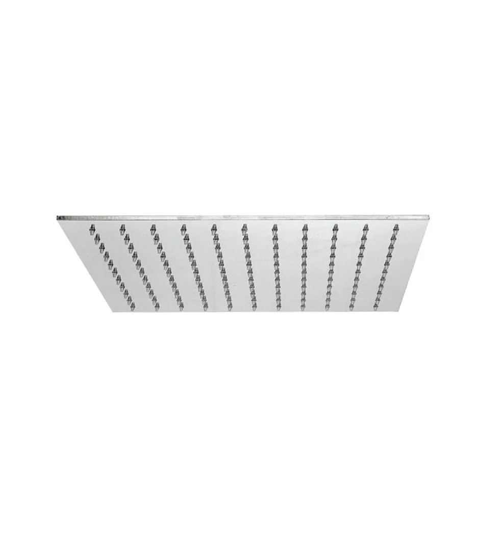 Terme 200 mm Square Adjustable Rain Shower Head